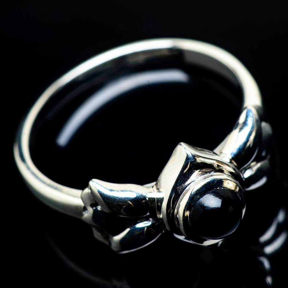 Black Onyx Rings handcrafted by Anasilvercos - RING23931