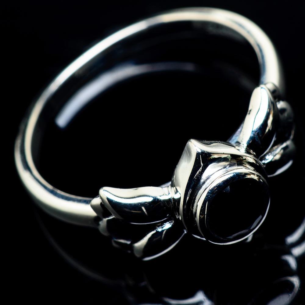 Black Onyx Rings handcrafted by Anasilvercos - RING23955