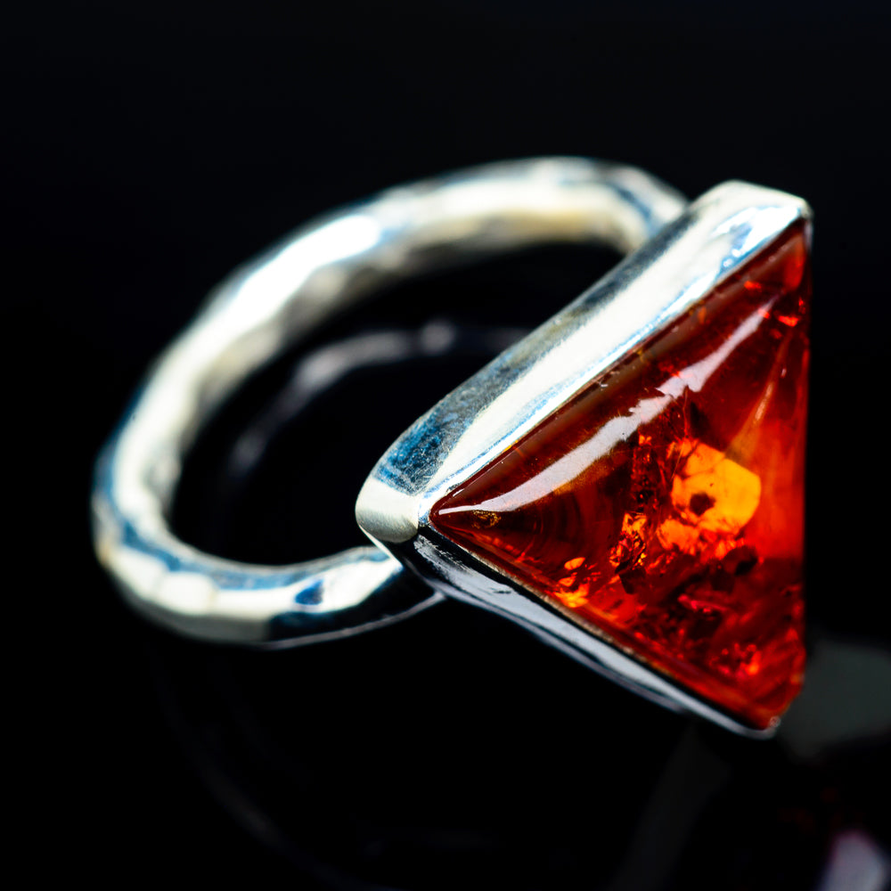 Baltic Amber Rings handcrafted by Anasilvercos - RING23971