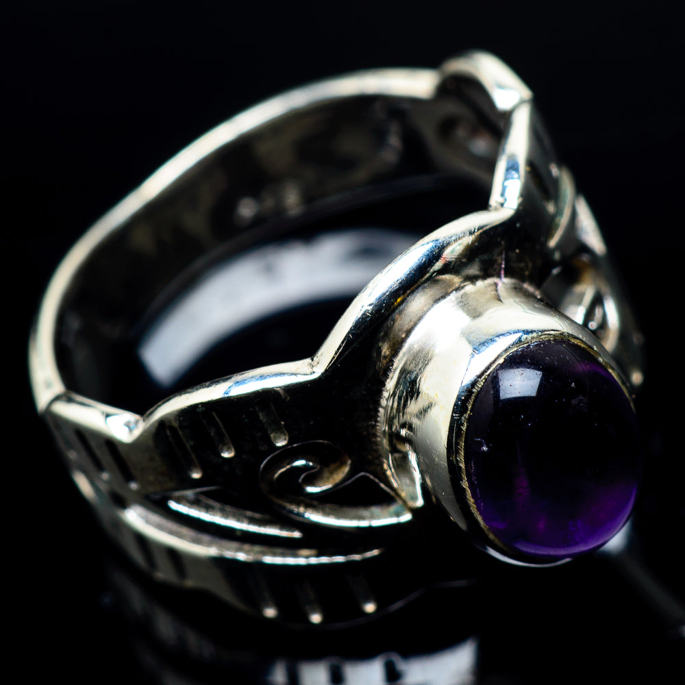 Amethyst Rings handcrafted by Anasilvercos - RING23976