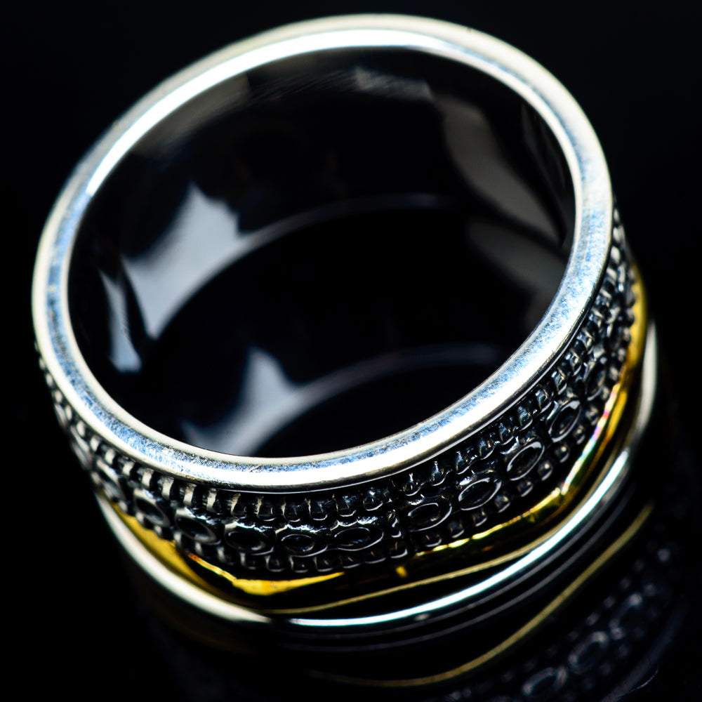 Meditation Spinner Rings handcrafted by Anasilvercos - RING23978