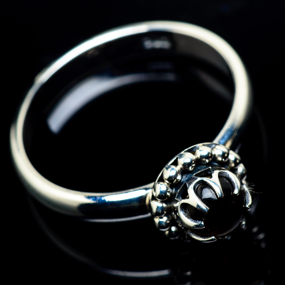 Black Onyx Rings handcrafted by Anasilvercos - RING23994