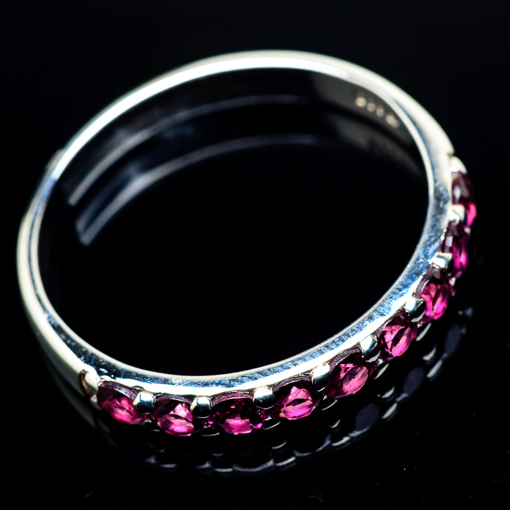 Pink Tourmaline Rings handcrafted by Anasilvercos - RING24082