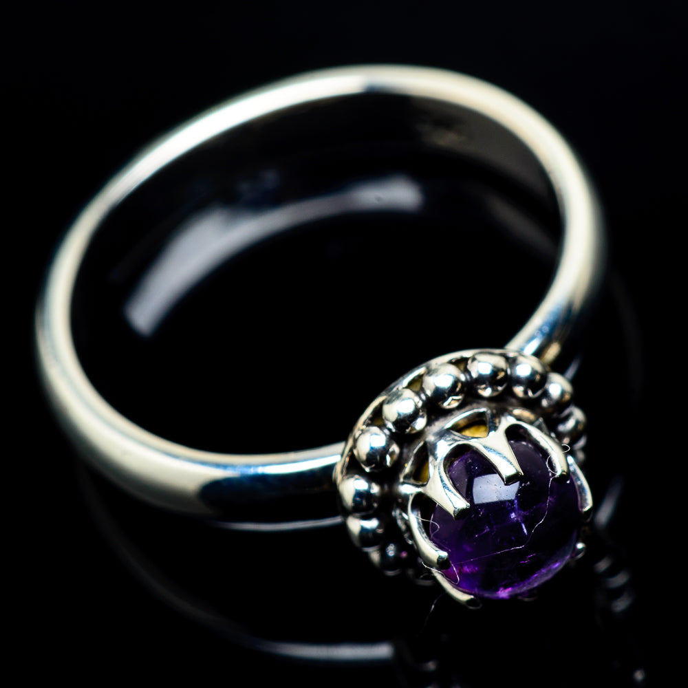 Amethyst Rings handcrafted by Anasilvercos - RING24144