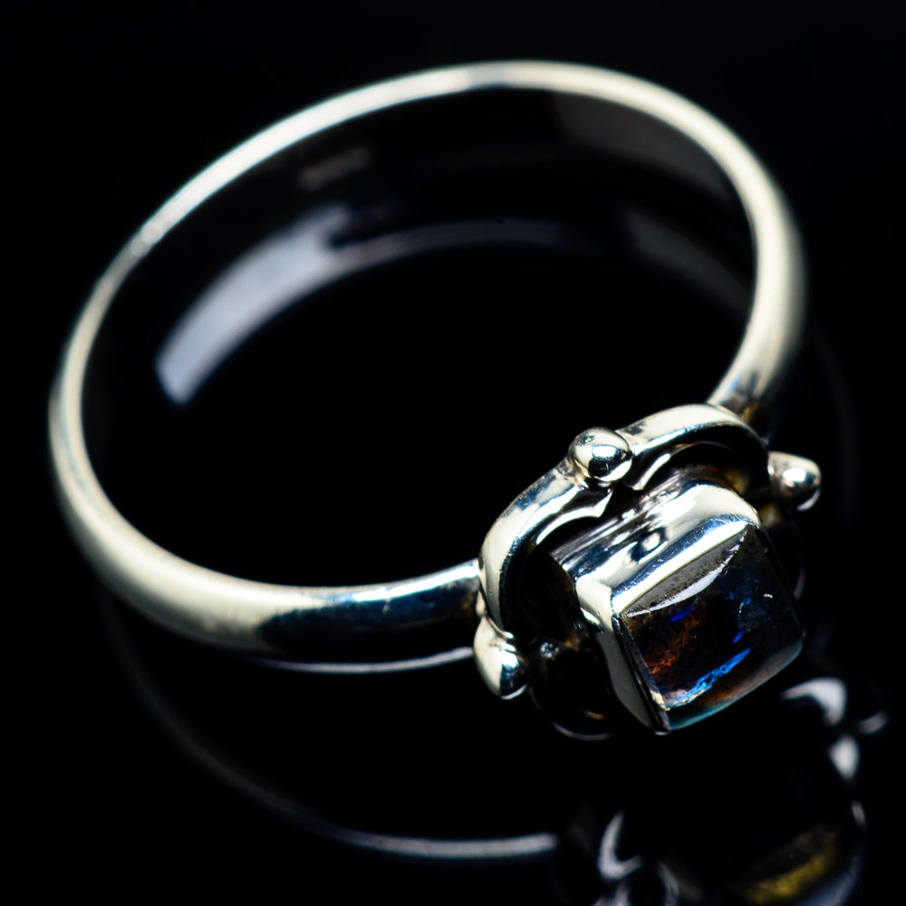 Labradorite Rings handcrafted by Anasilvercos - RING24155