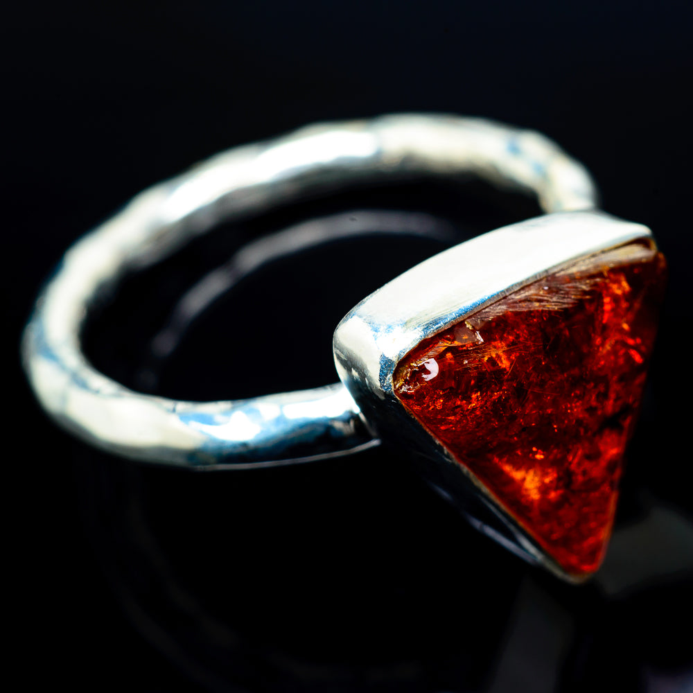 Baltic Amber Rings handcrafted by Anasilvercos - RING24169