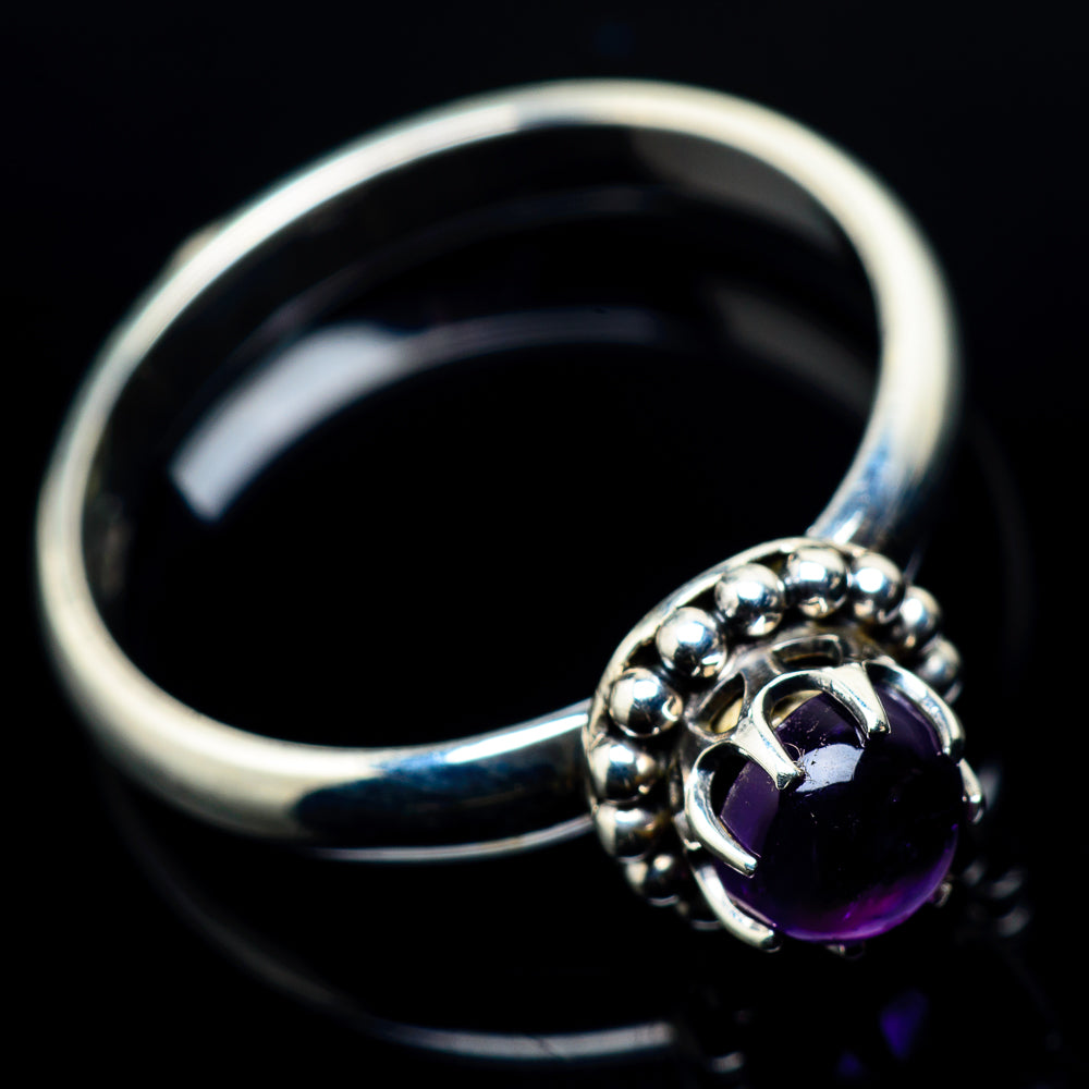Amethyst Rings handcrafted by Anasilvercos - RING24174