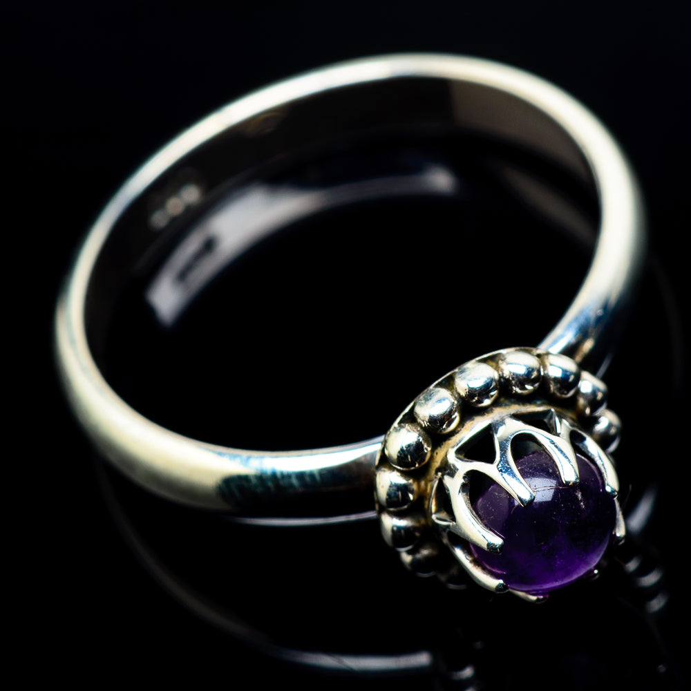 Amethyst Rings handcrafted by Anasilvercos - RING24193