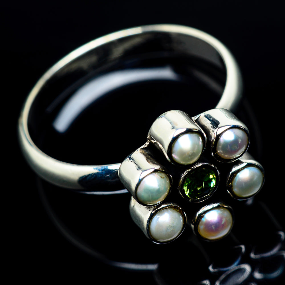 Cultured Pearl Rings handcrafted by Anasilvercos - RING24227