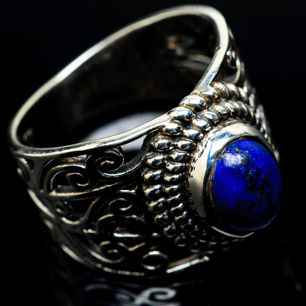 Lapis Lazuli Rings handcrafted by Anasilvercos - RING24315