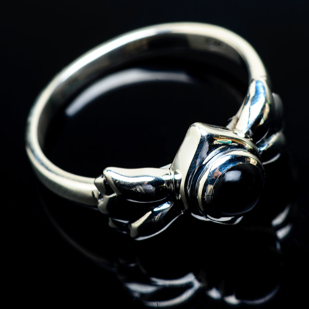 Black Onyx Rings handcrafted by Anasilvercos - RING24338