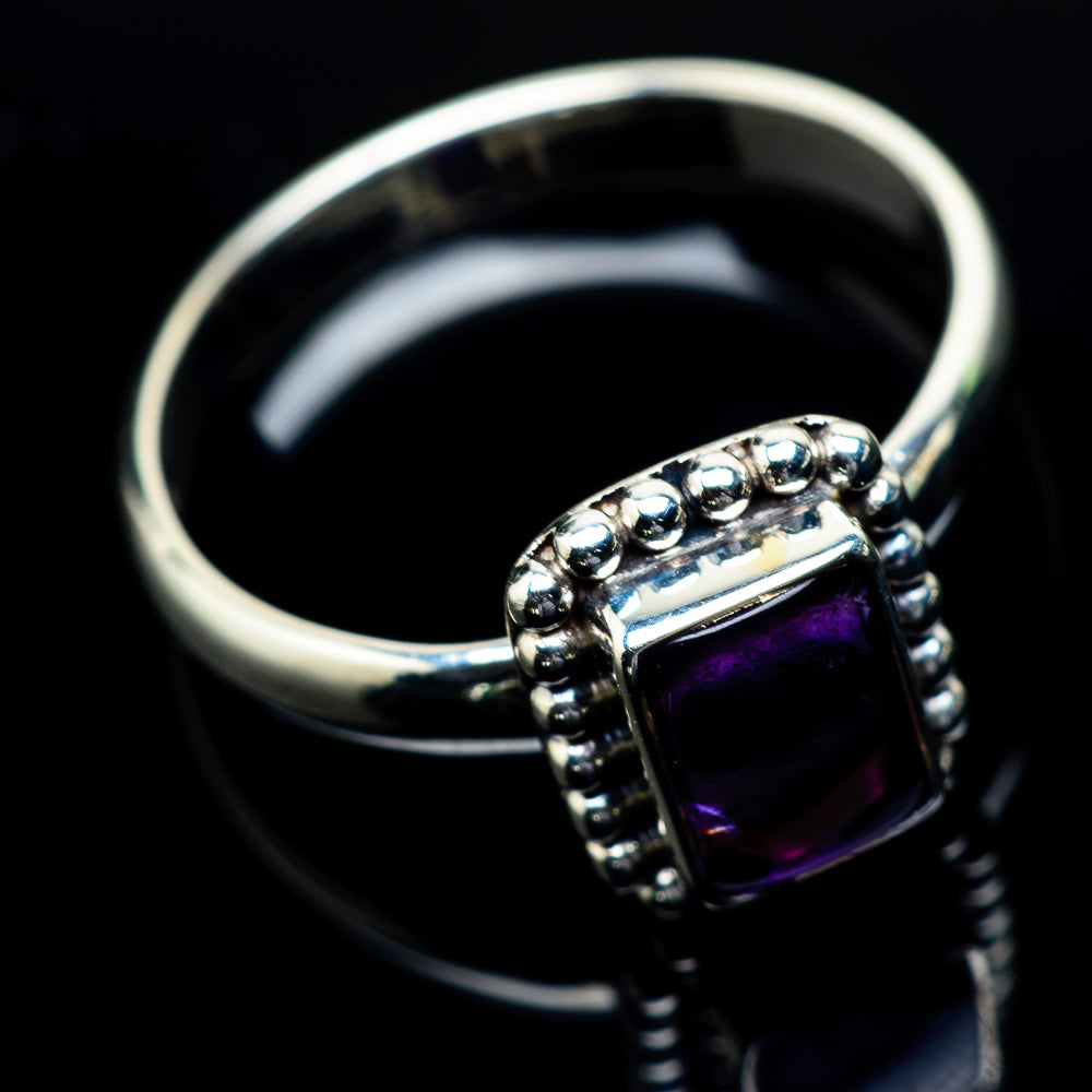Amethyst Rings handcrafted by Anasilvercos - RING24363