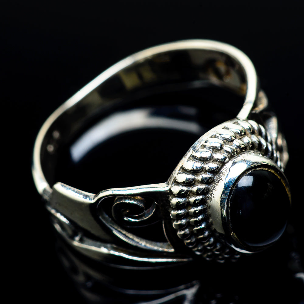 Black Onyx Rings handcrafted by Anasilvercos - RING24368