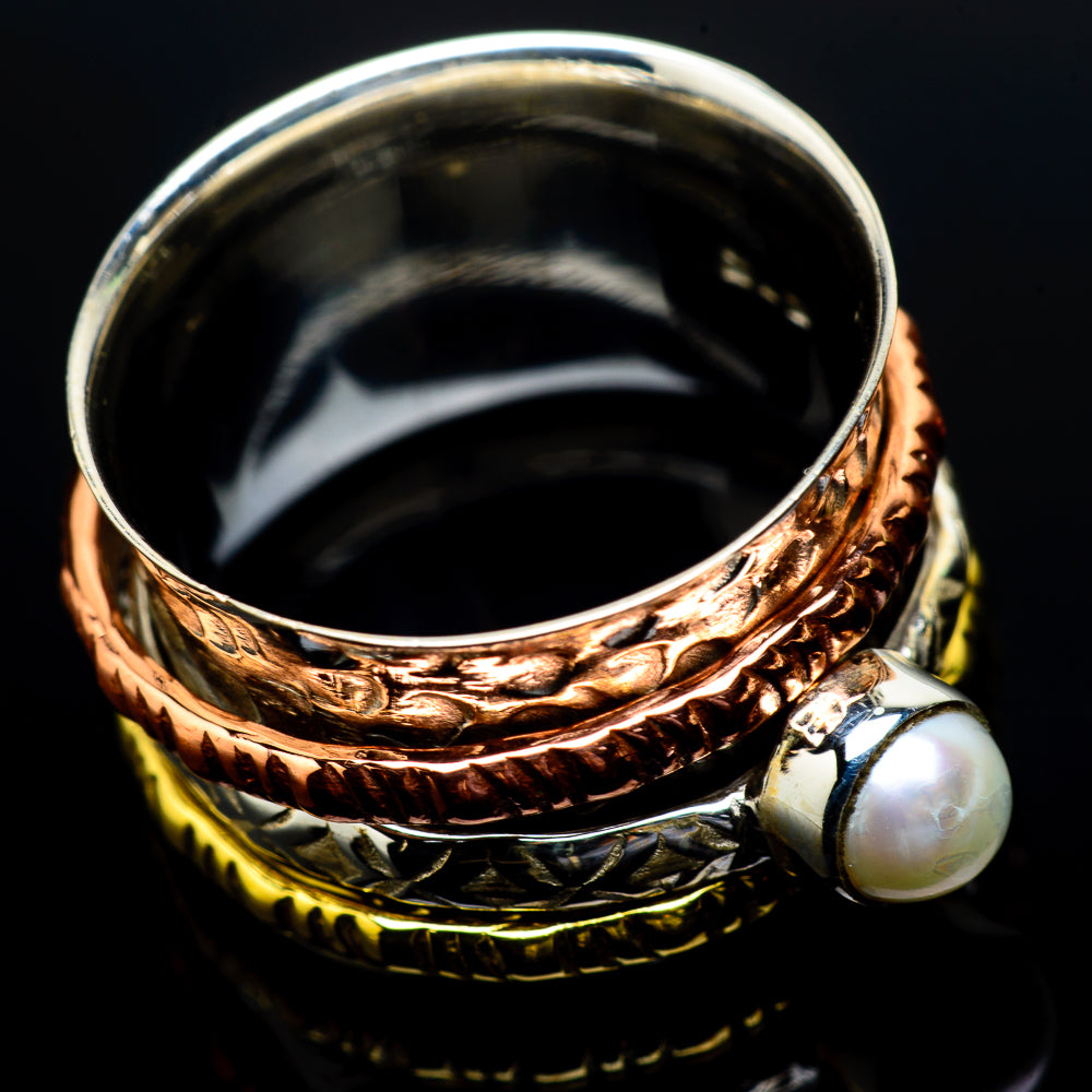Cultured Pearl Rings handcrafted by Anasilvercos - RING24391
