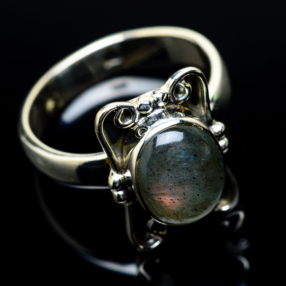 Labradorite Rings handcrafted by Anasilvercos - RING24408