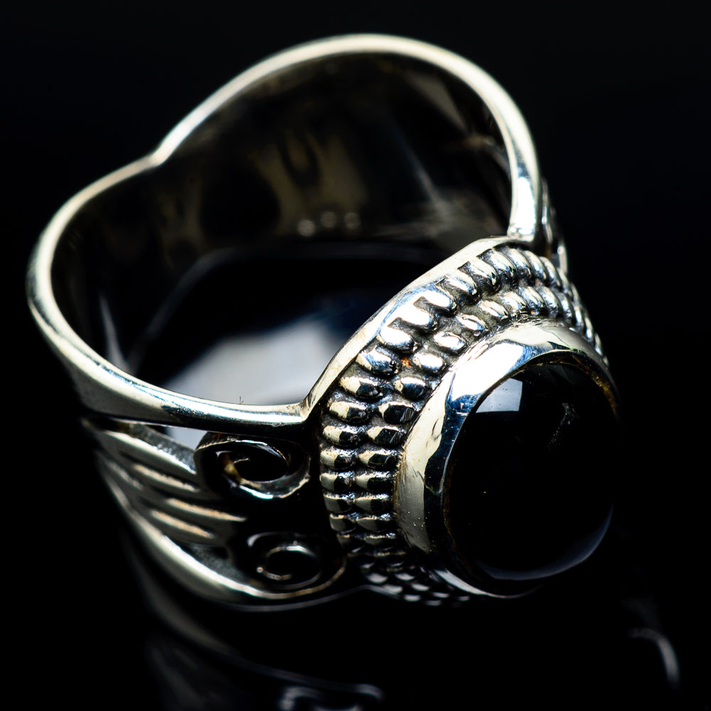 Black Onyx Rings handcrafted by Anasilvercos - RING24527
