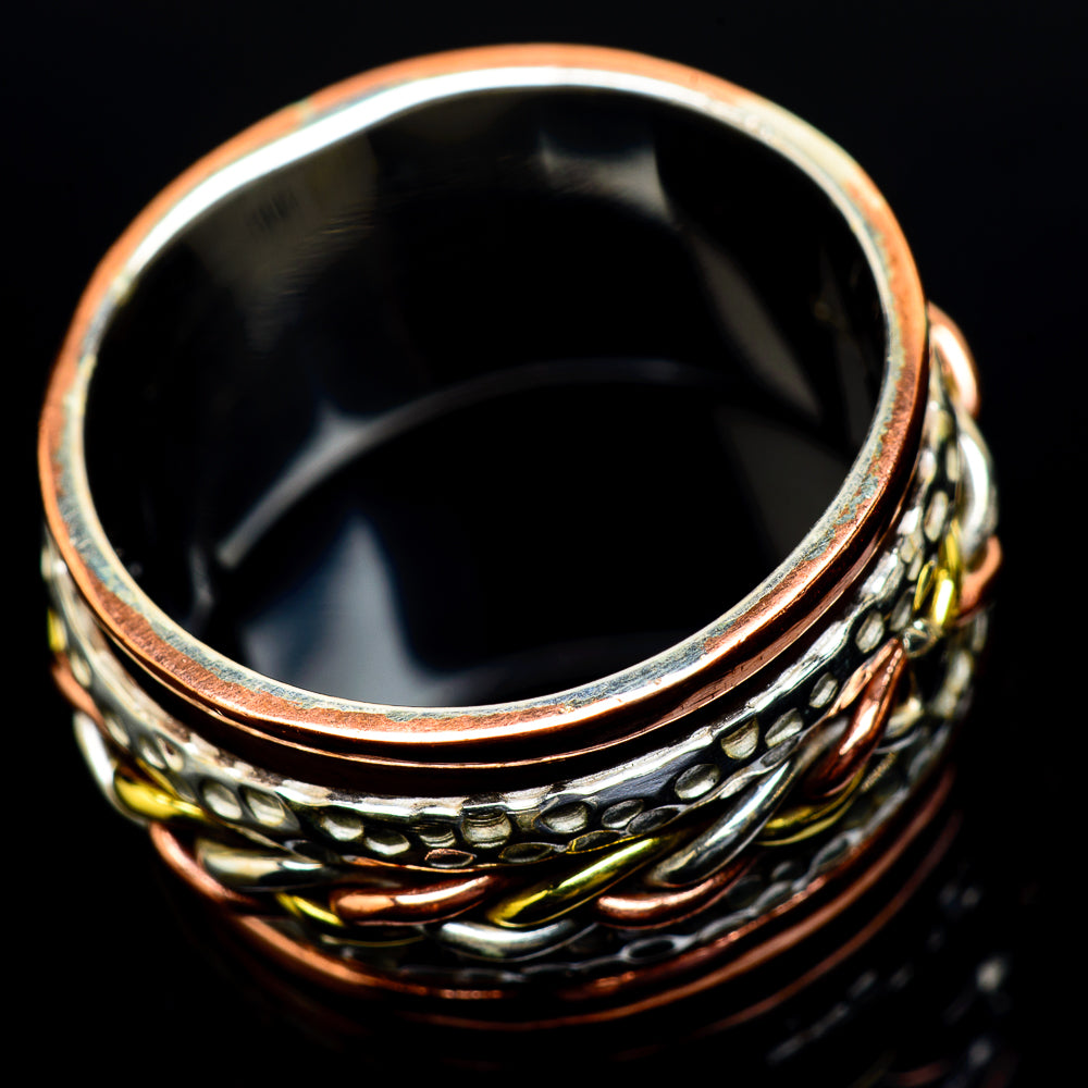 Meditation Spinner Rings handcrafted by Anasilvercos - RING24552