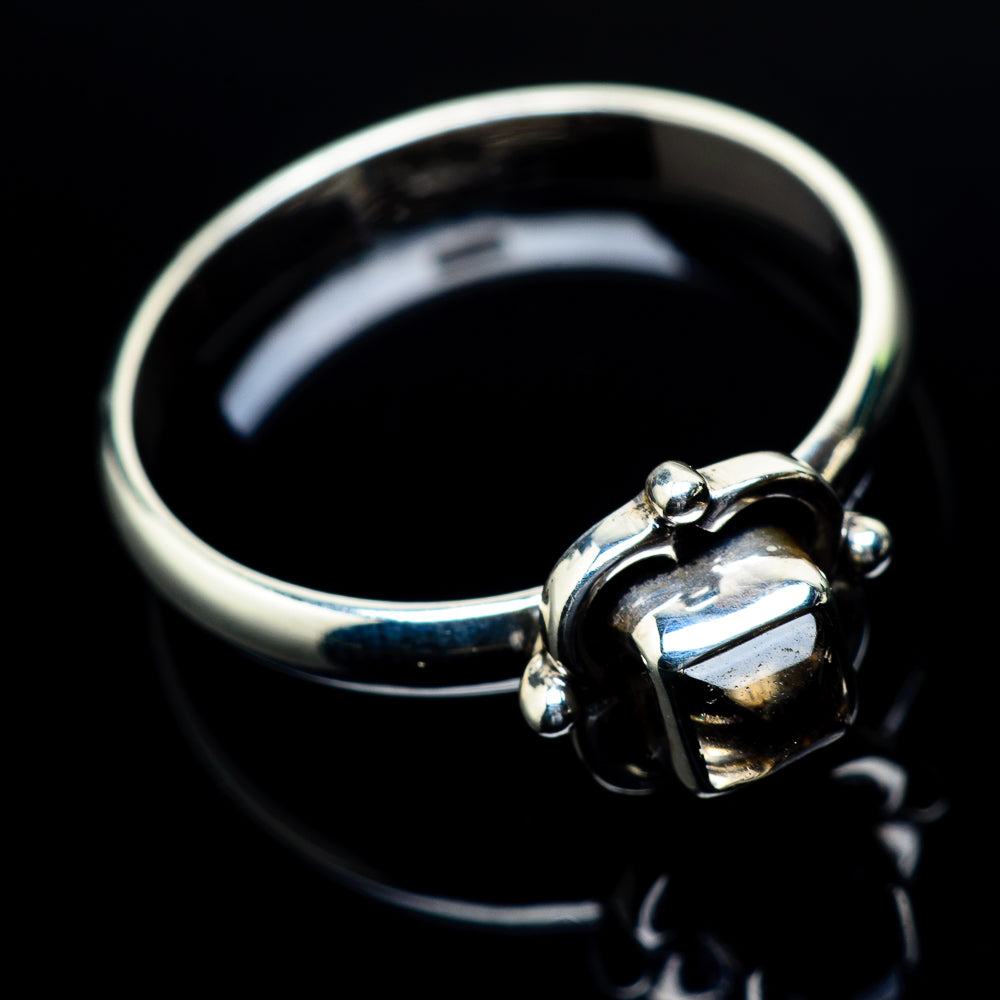 Smoky Quartz Rings handcrafted by Anasilvercos - RING24594