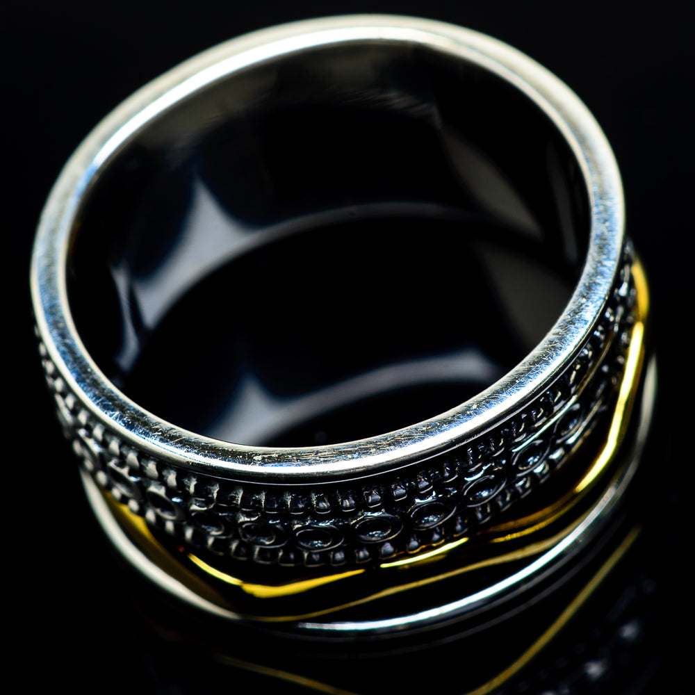 Meditation Spinner Rings handcrafted by Anasilvercos - RING24632