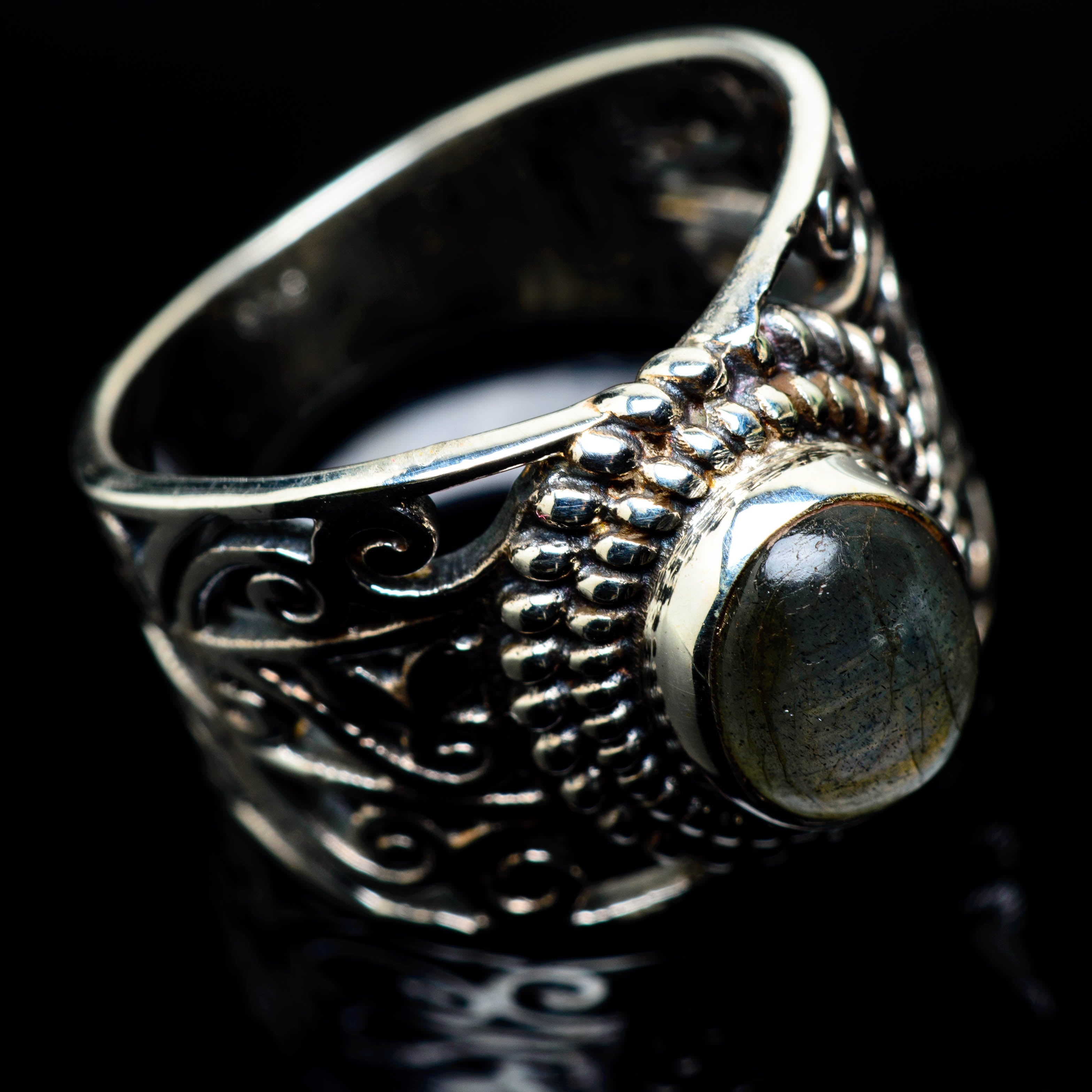 Labradorite Rings handcrafted by Anasilvercos - RING24687