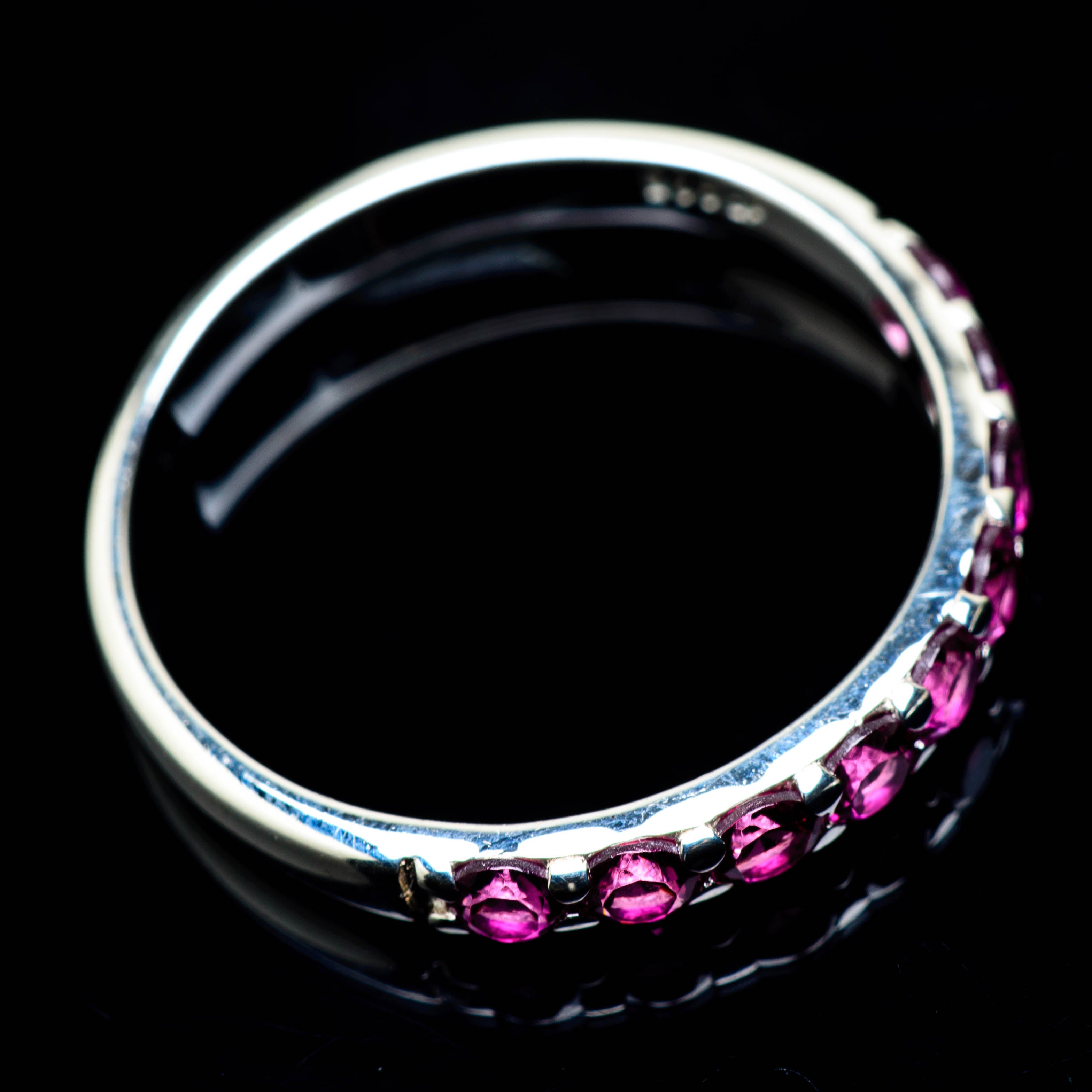 Pink Tourmaline Rings handcrafted by Anasilvercos - RING24732