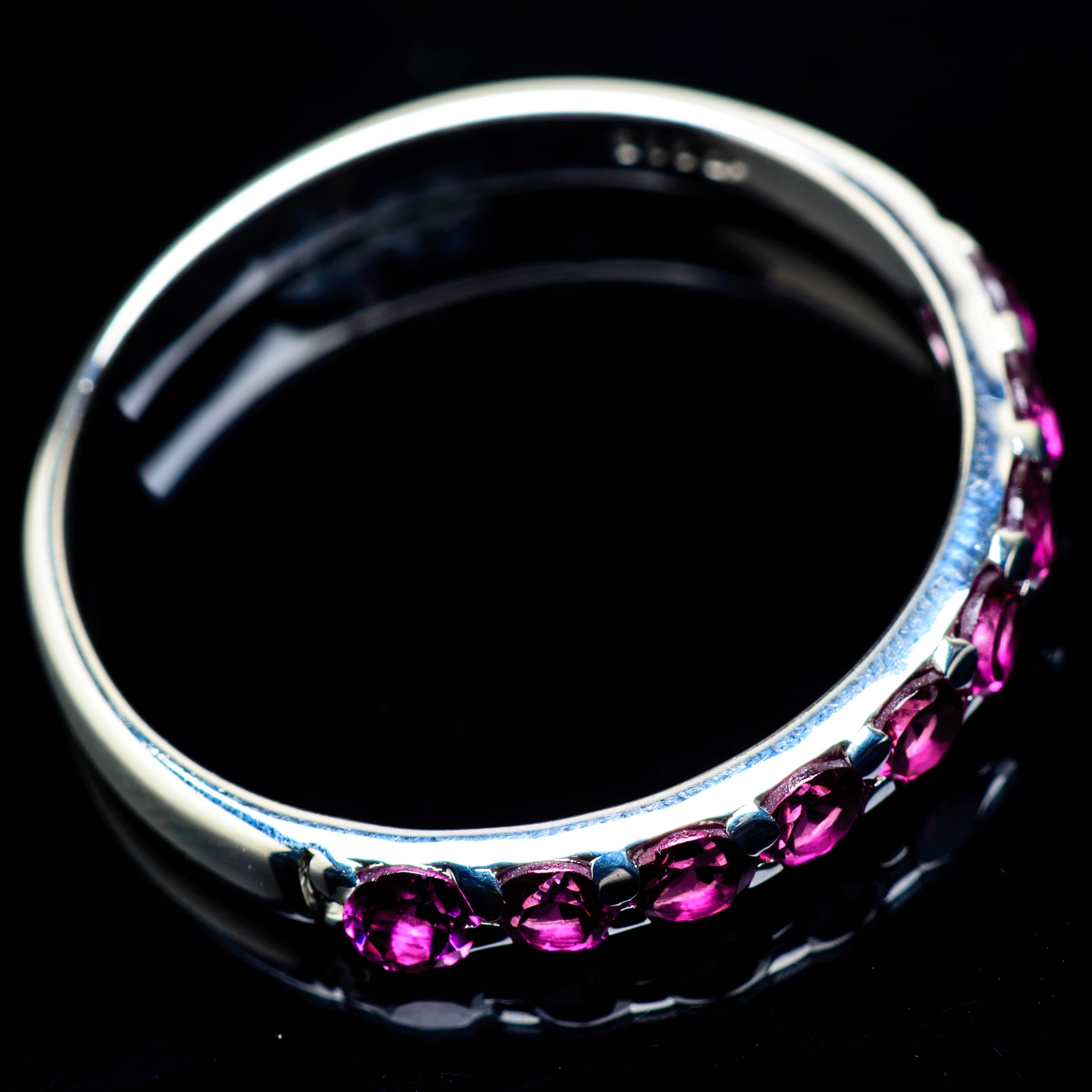Pink Tourmaline Rings handcrafted by Anasilvercos - RING24906