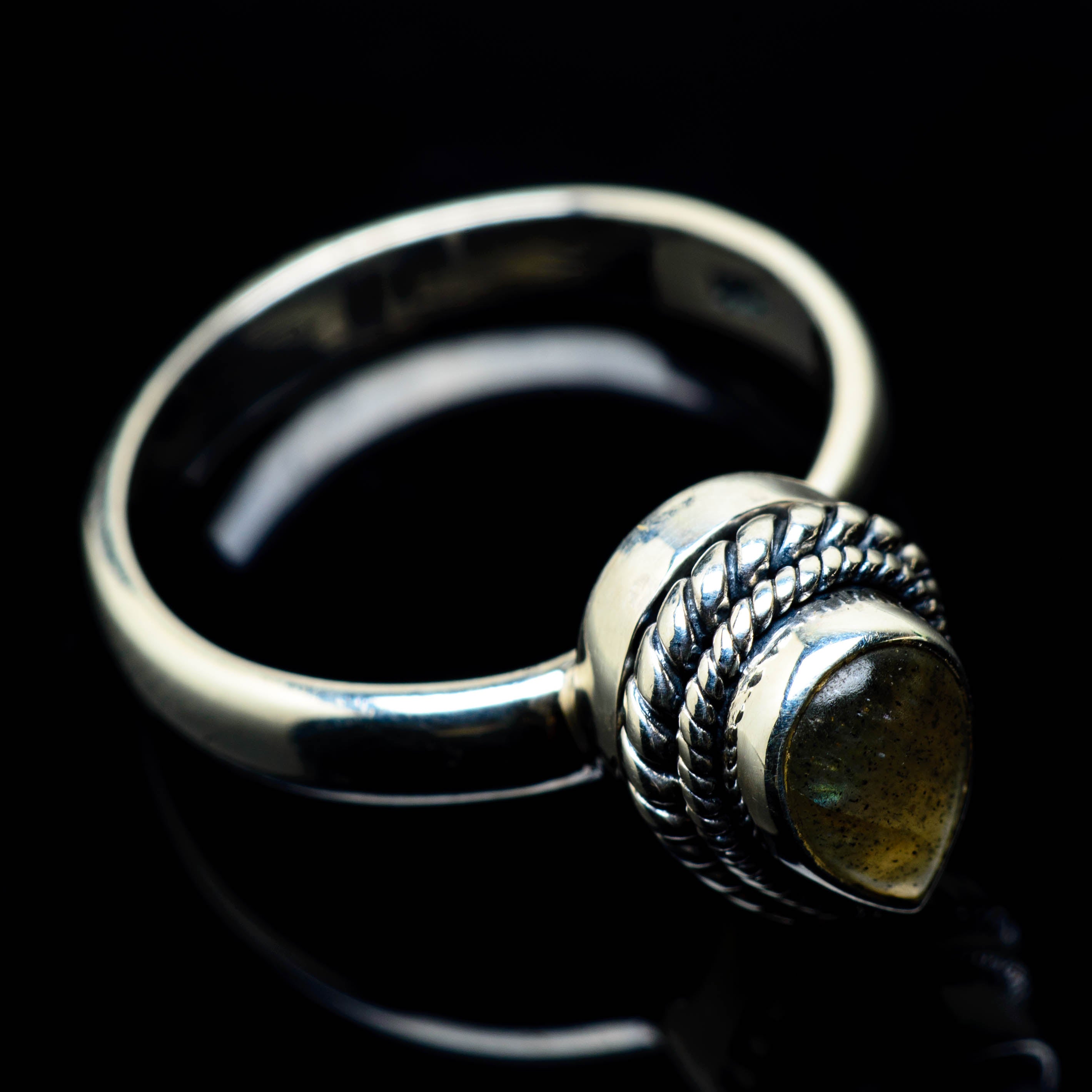 Labradorite Rings handcrafted by Anasilvercos - RING24918