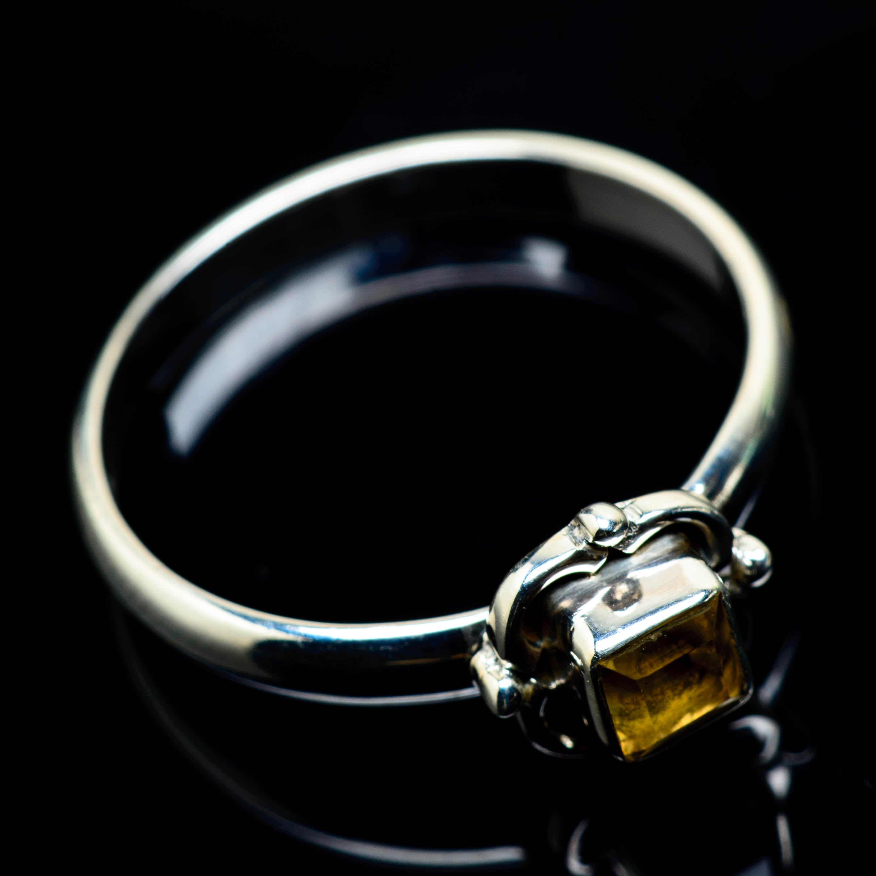 Citrine Rings handcrafted by Anasilvercos - RING24933