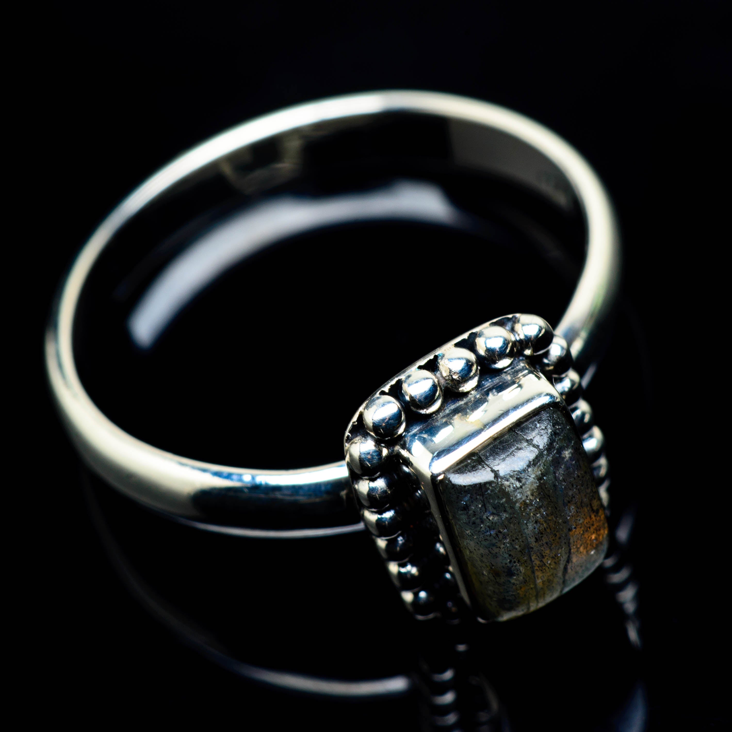 Labradorite Rings handcrafted by Anasilvercos - RING24954