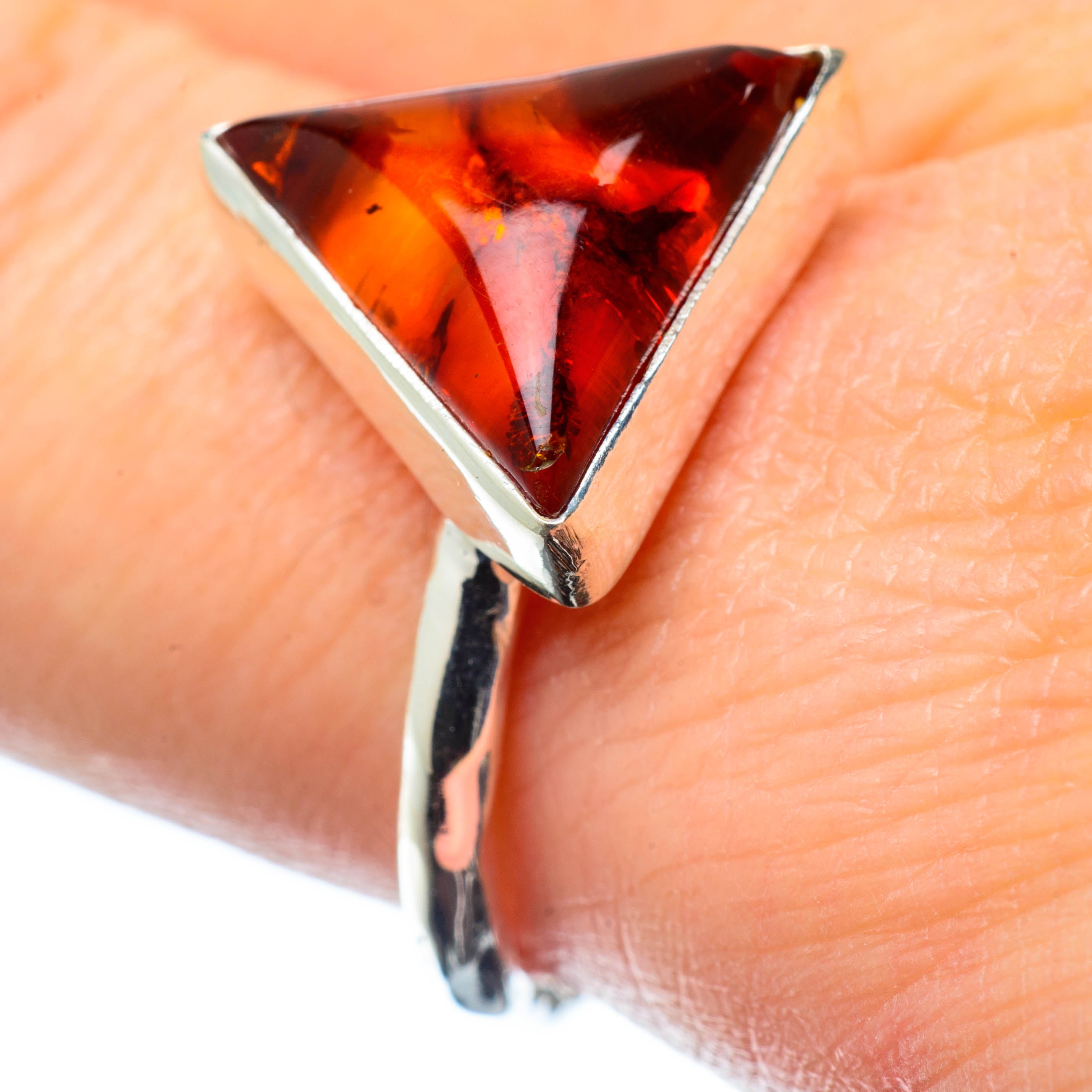Baltic Amber Rings handcrafted by Anasilvercos - RING25100