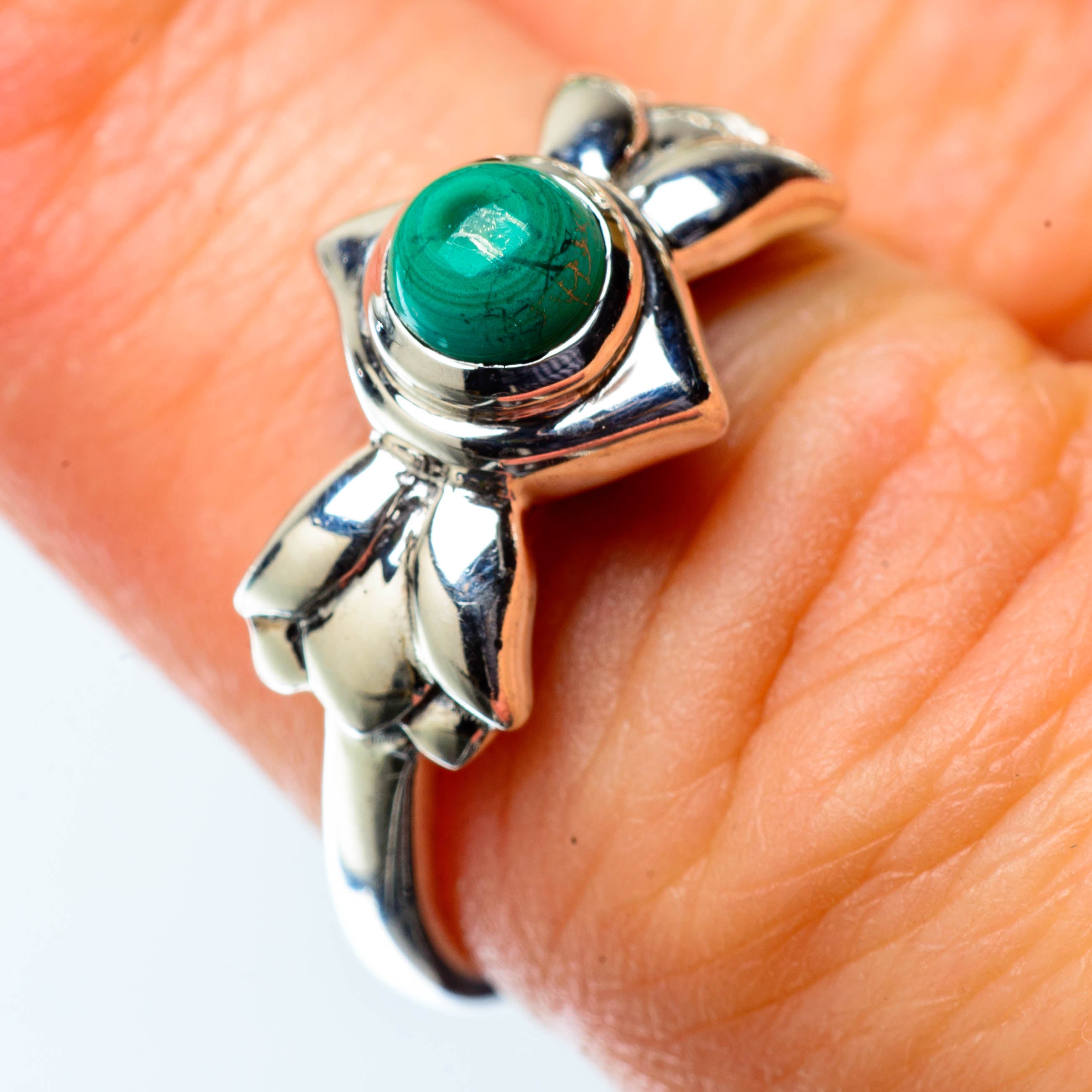 Tibetan Turquoise Rings handcrafted by Anasilvercos - RING25233