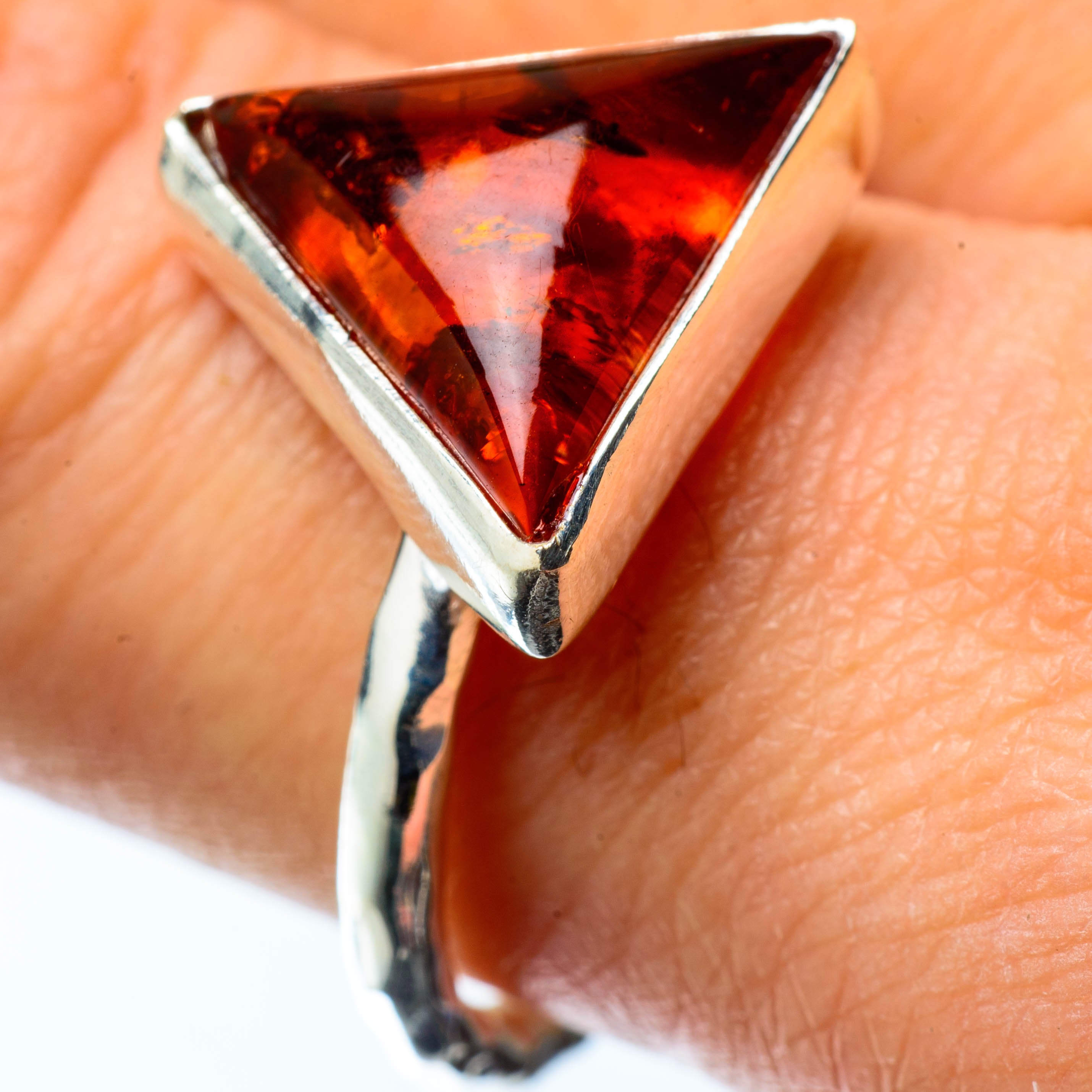 Baltic Amber Rings handcrafted by Anasilvercos - RING25278