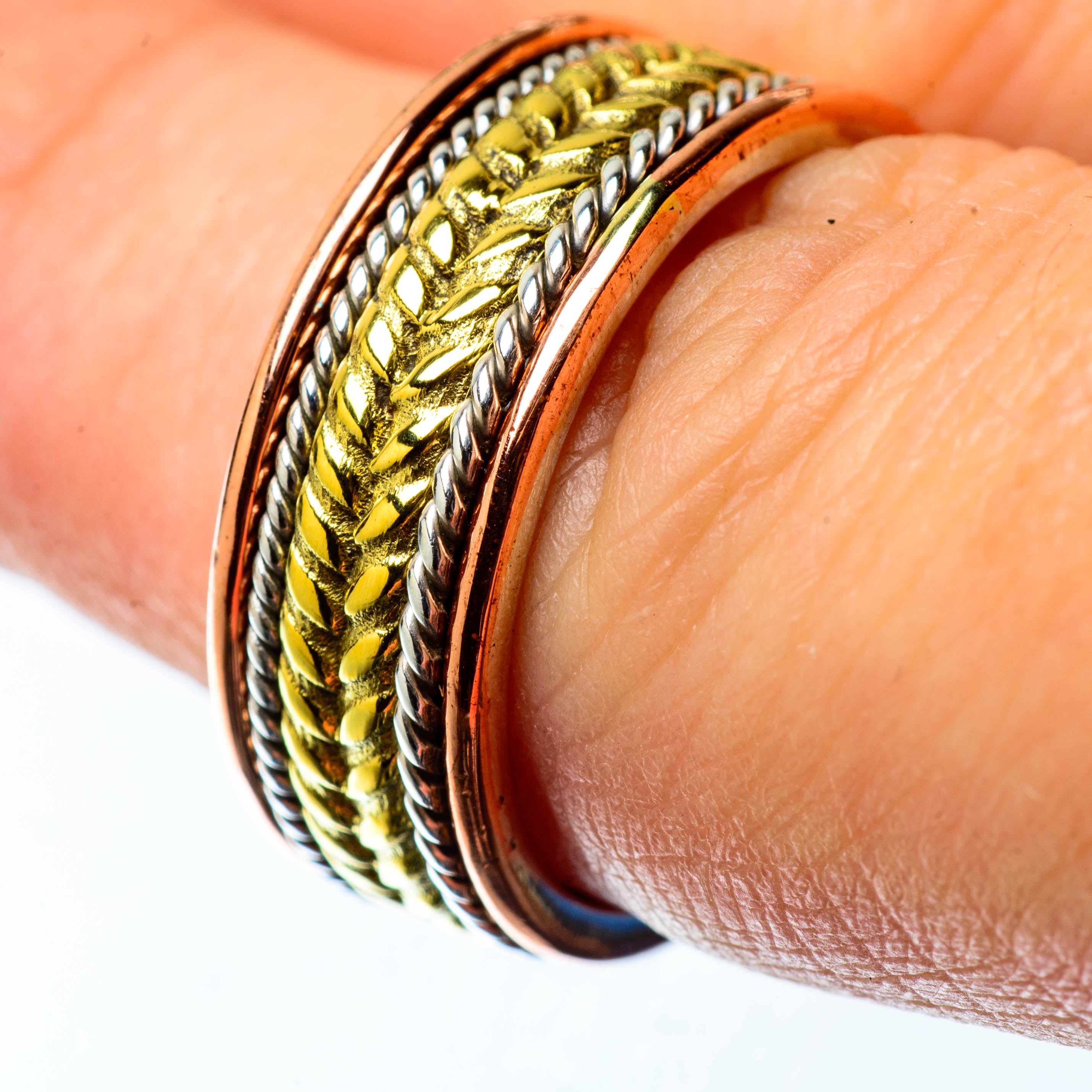 Meditation Spinner Rings handcrafted by Anasilvercos - RING25318