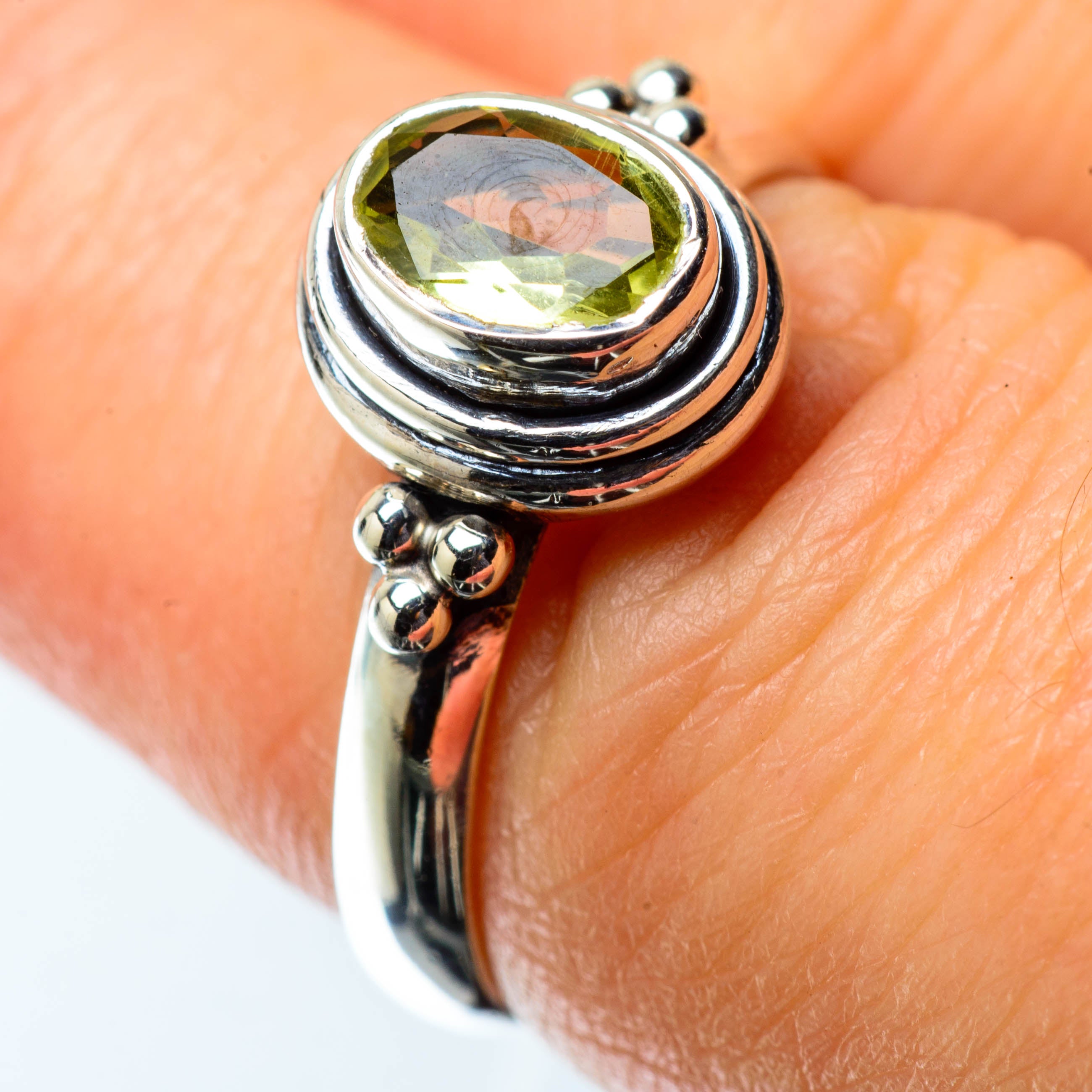 Citrine Rings handcrafted by Anasilvercos - RING25324