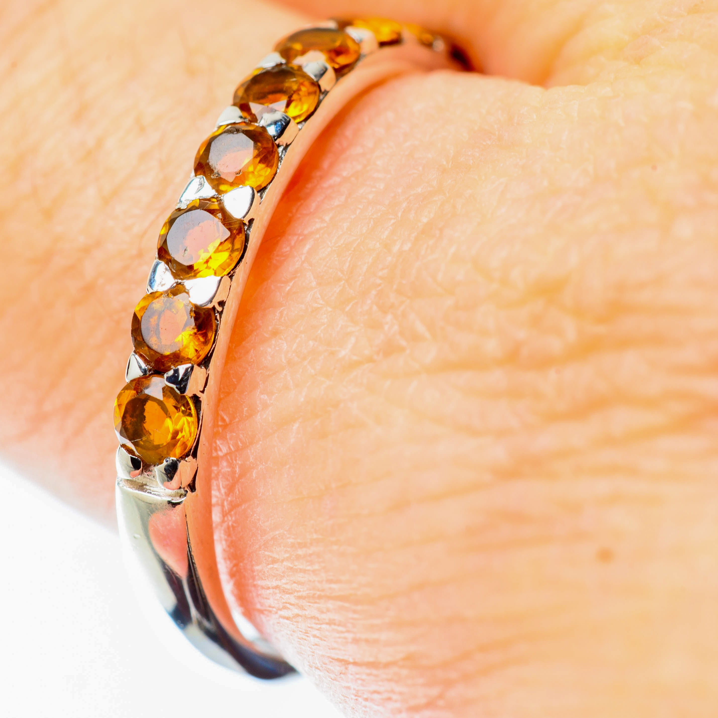 Citrine Rings handcrafted by Anasilvercos - RING25564
