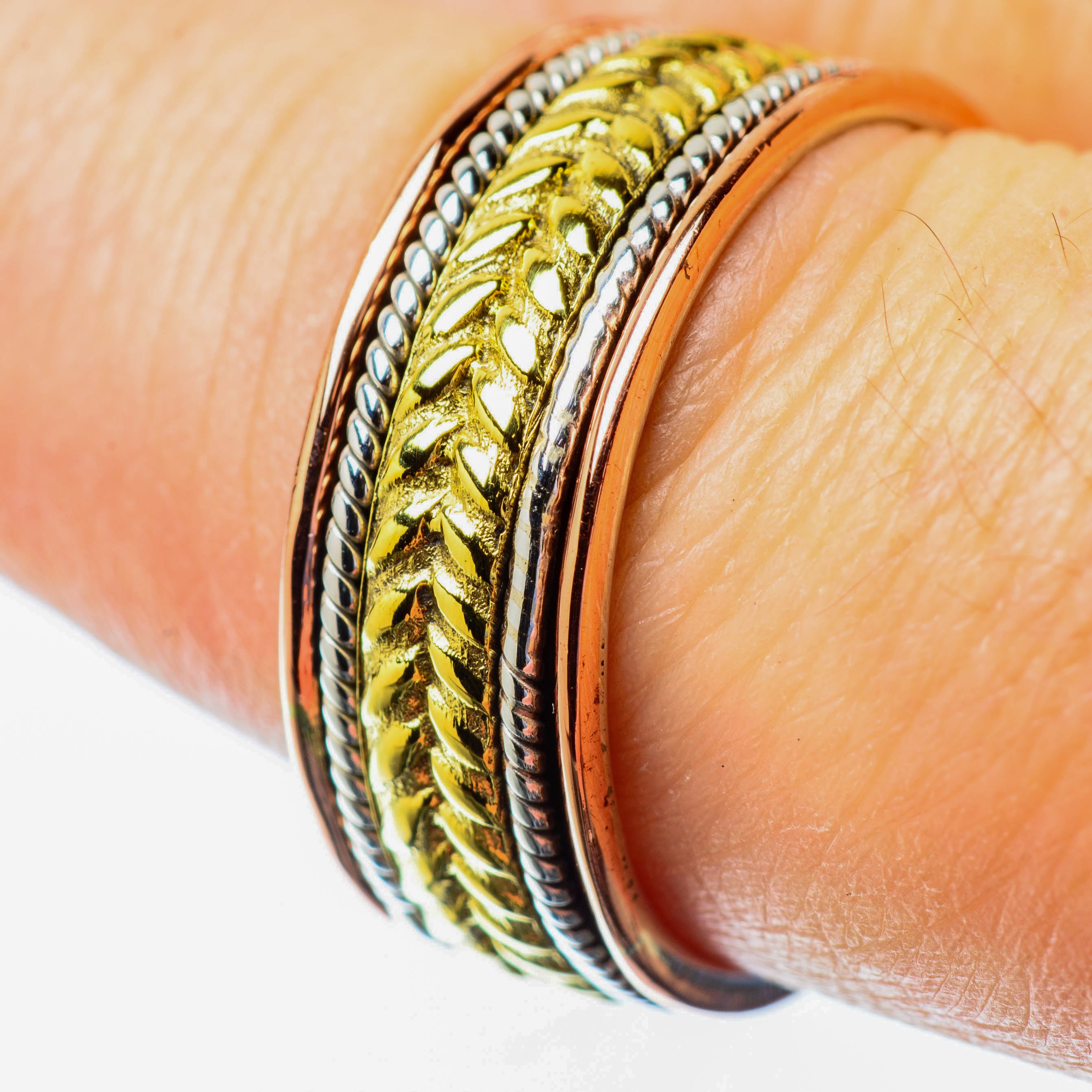 Meditation Spinner Rings handcrafted by Anasilvercos - RING25722