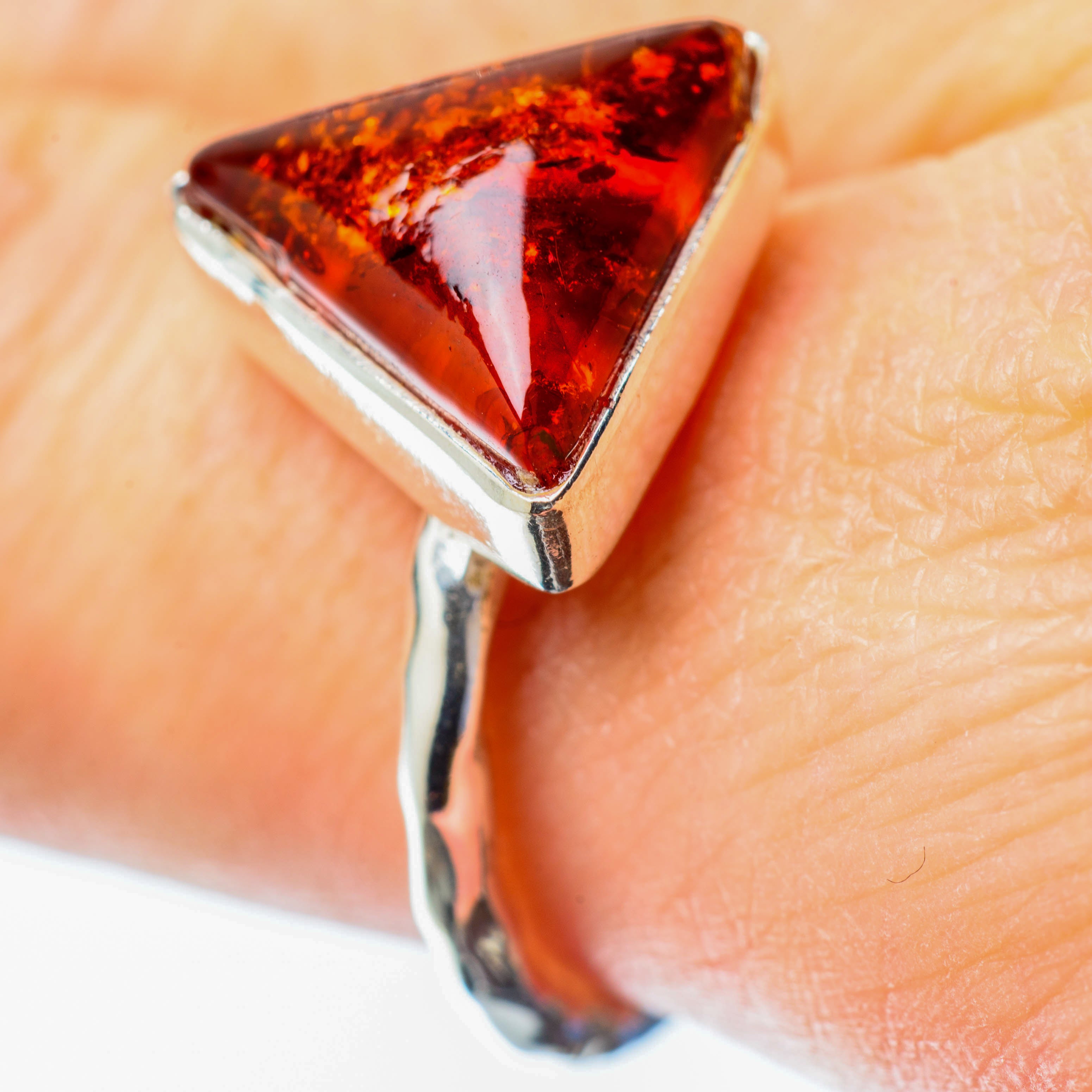 Baltic Amber Rings handcrafted by Anasilvercos - RING25846