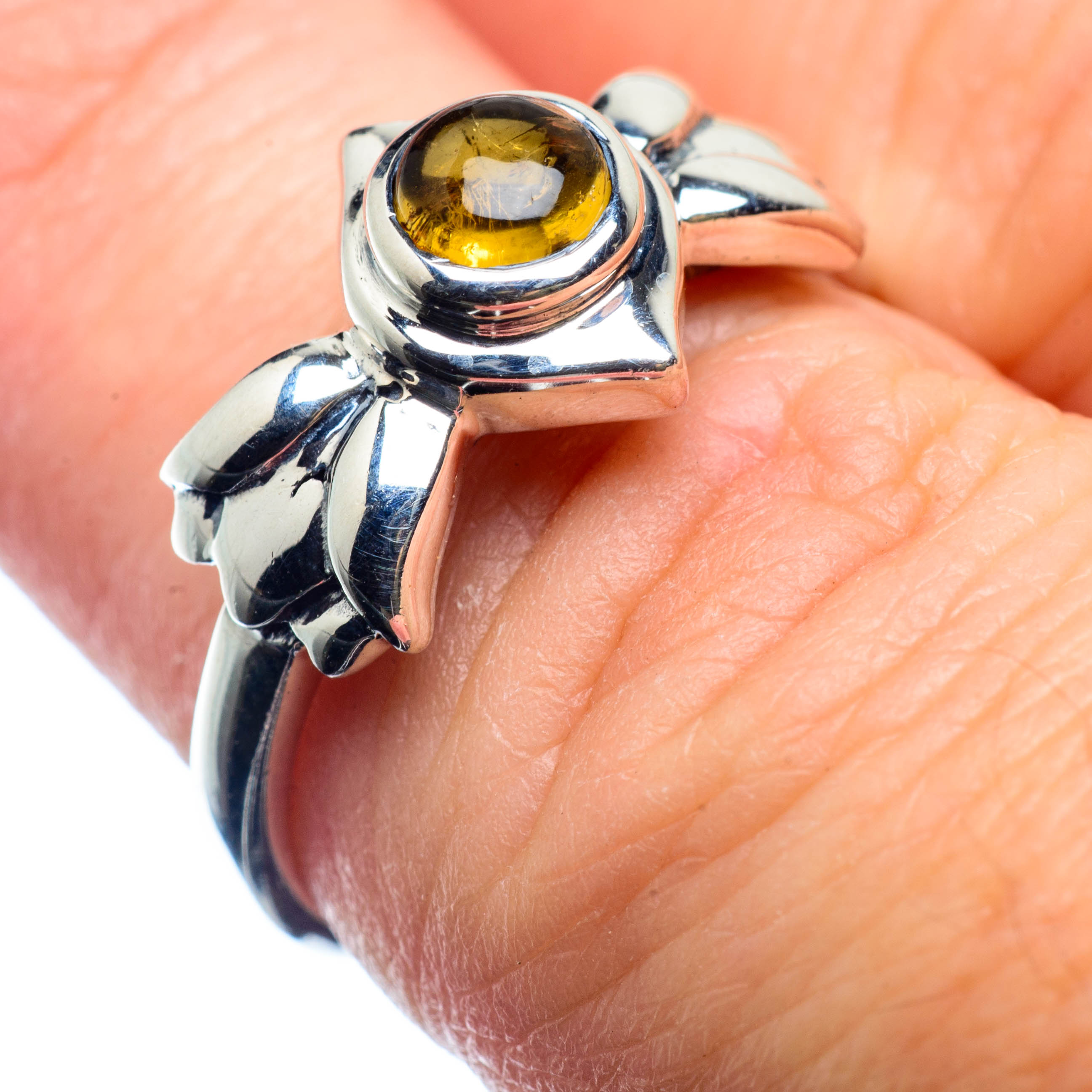 Citrine Rings handcrafted by Anasilvercos - RING25948