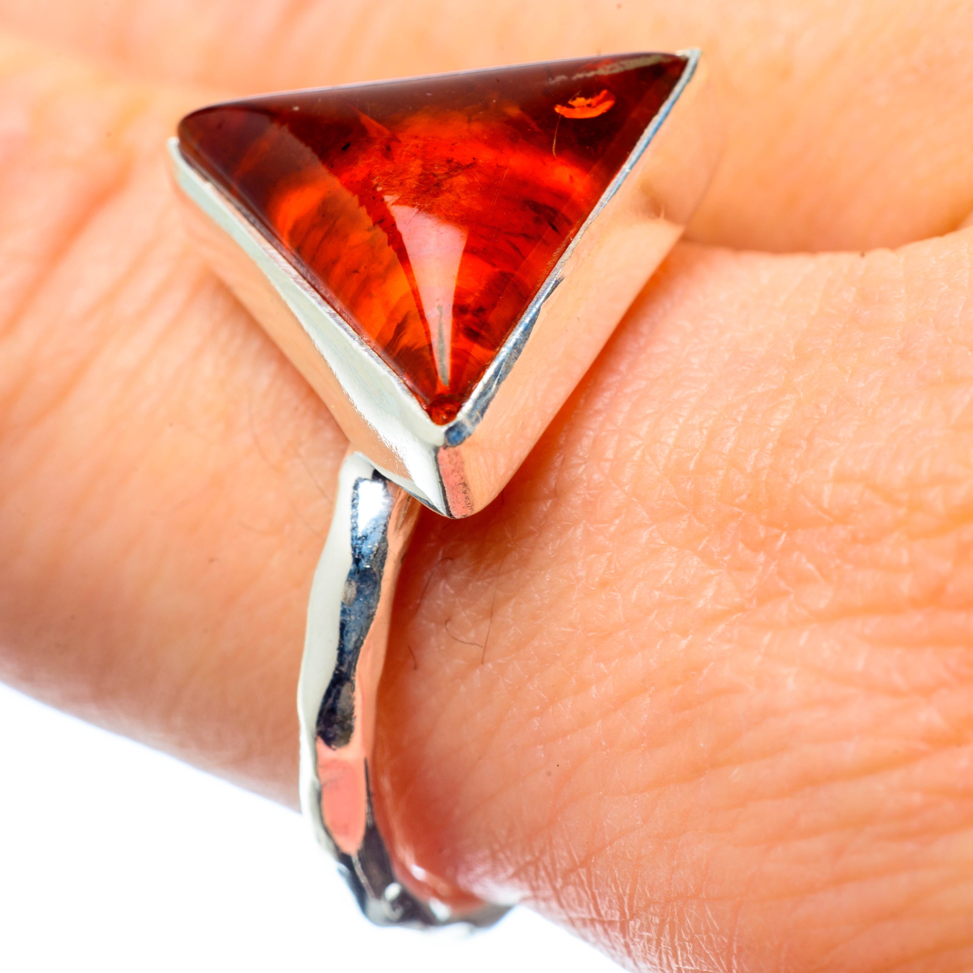Baltic Amber Rings handcrafted by Anasilvercos - RING26050
