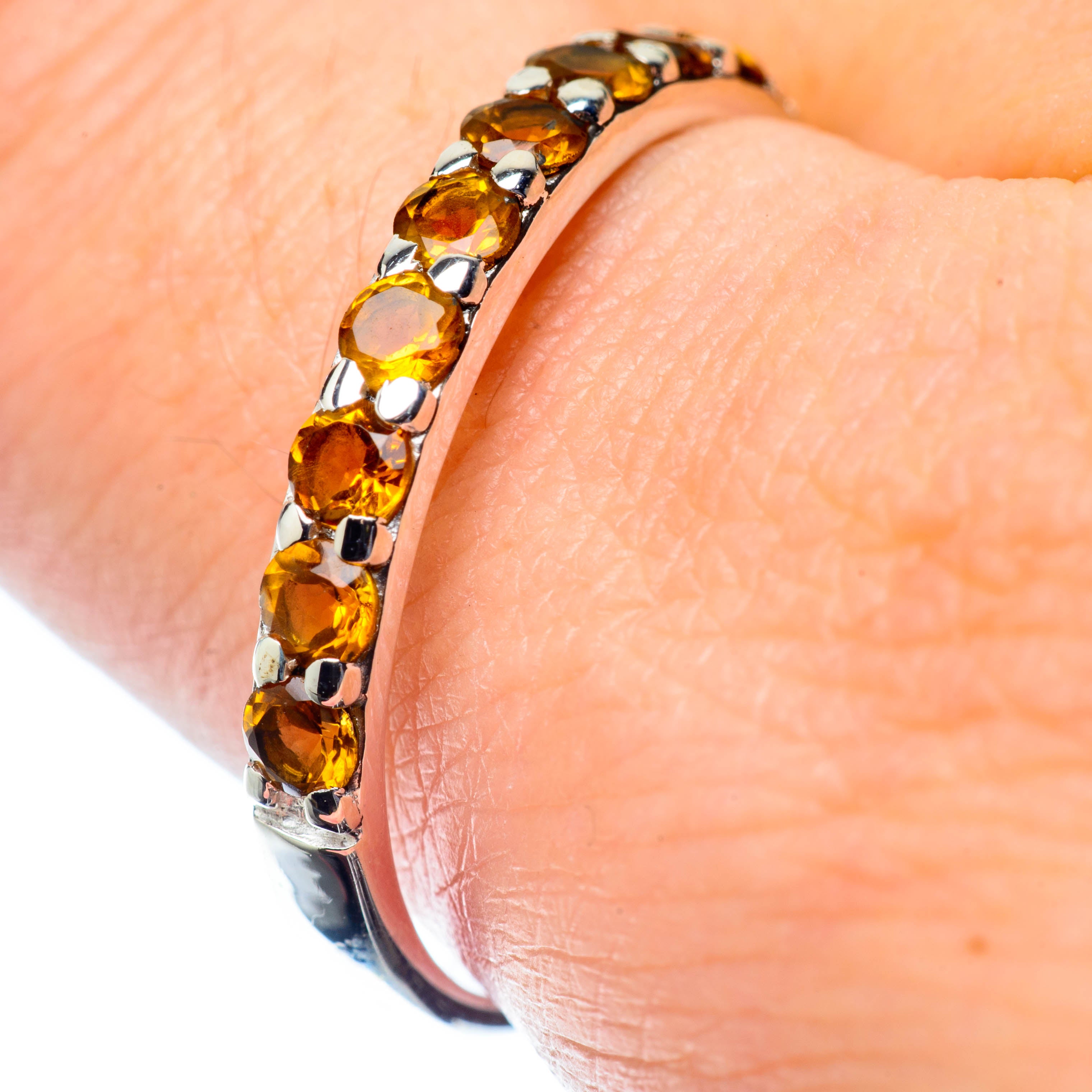 Citrine Rings handcrafted by Anasilvercos - RING26465