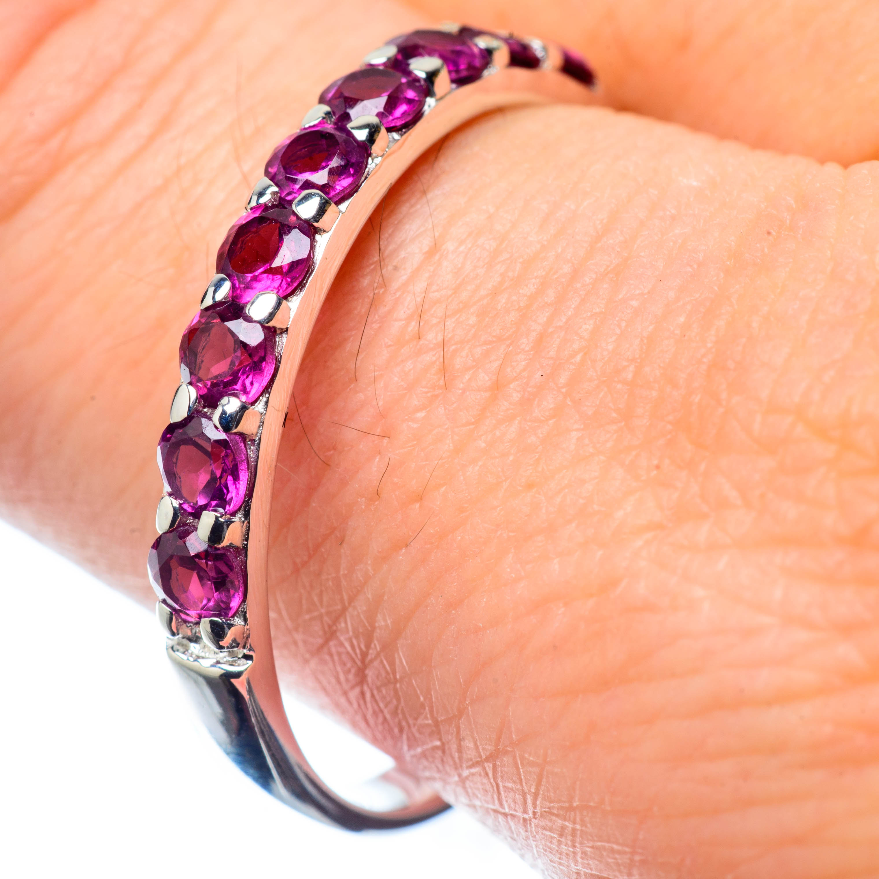 Pink Tourmaline Rings handcrafted by Anasilvercos - RING26542