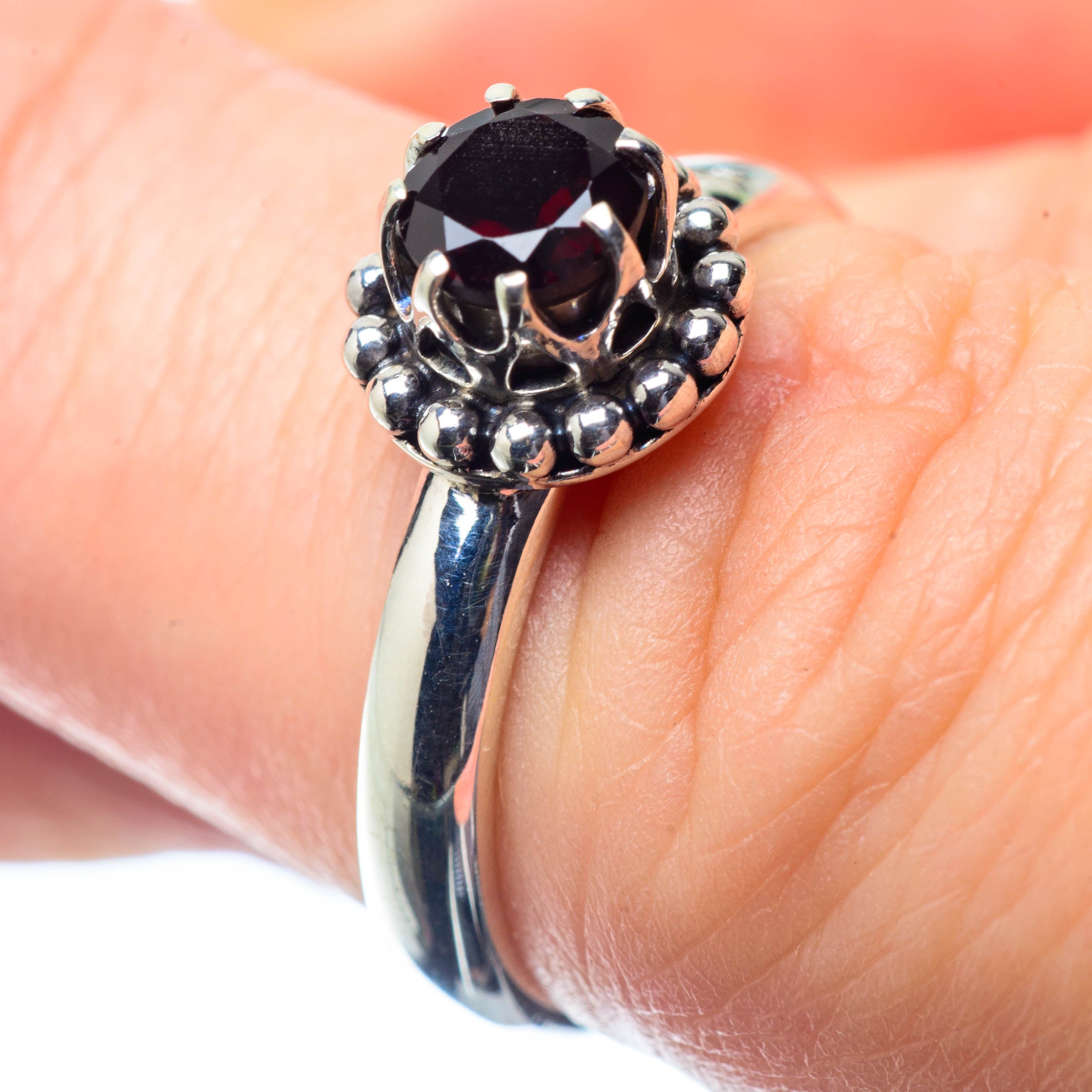 Black Onyx Rings handcrafted by Anasilvercos - RING26577