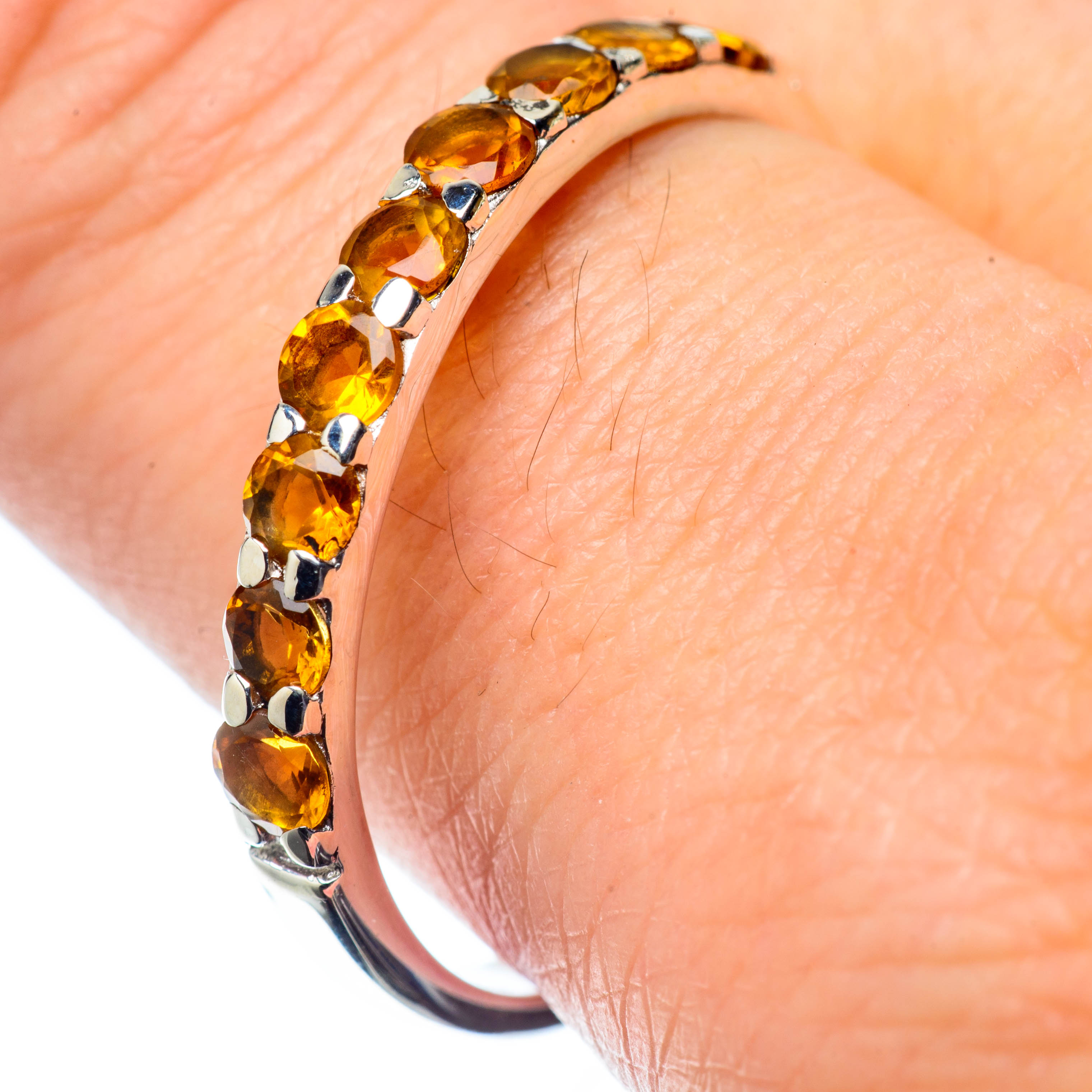 Citrine Rings handcrafted by Anasilvercos - RING26622