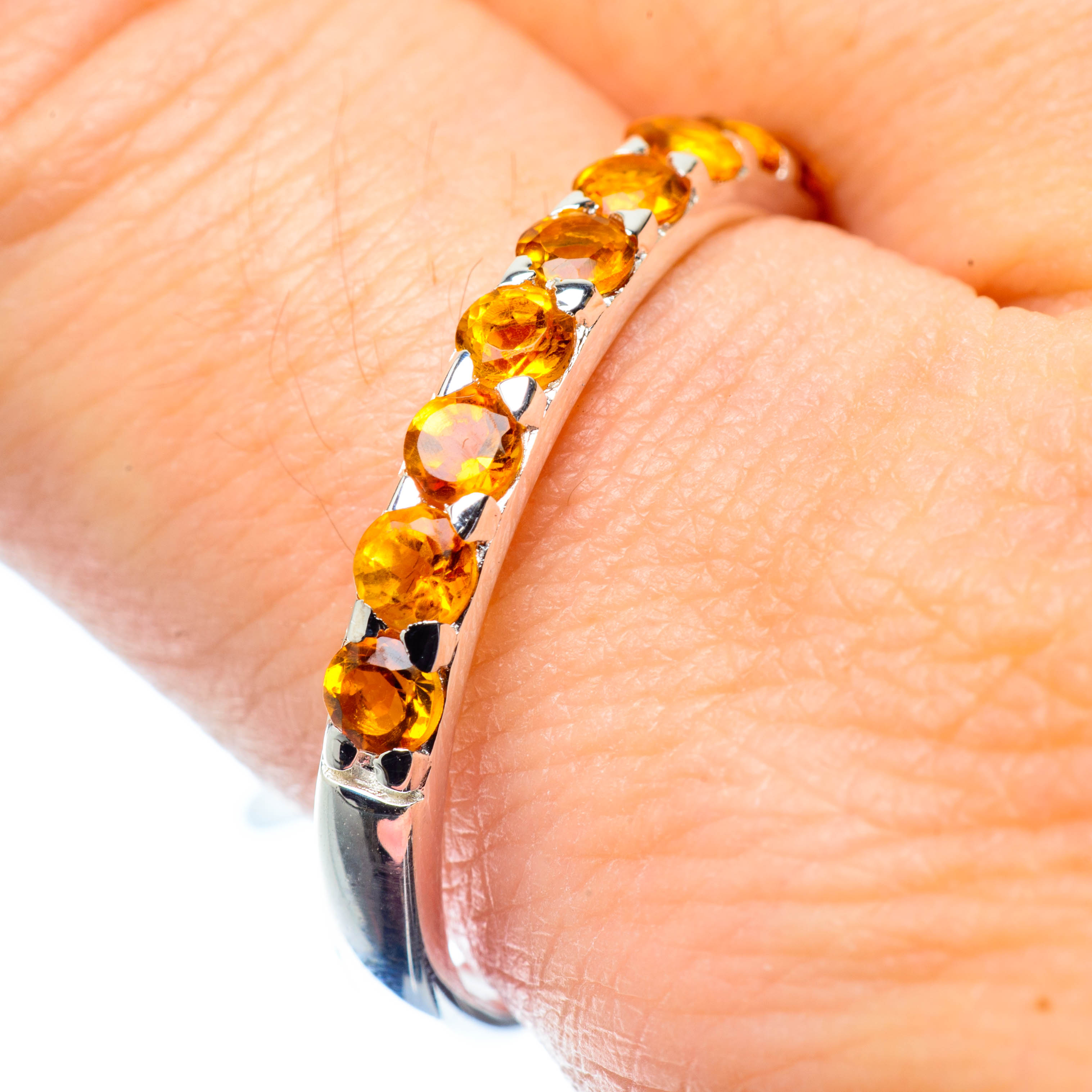 Citrine Rings handcrafted by Anasilvercos - RING26746