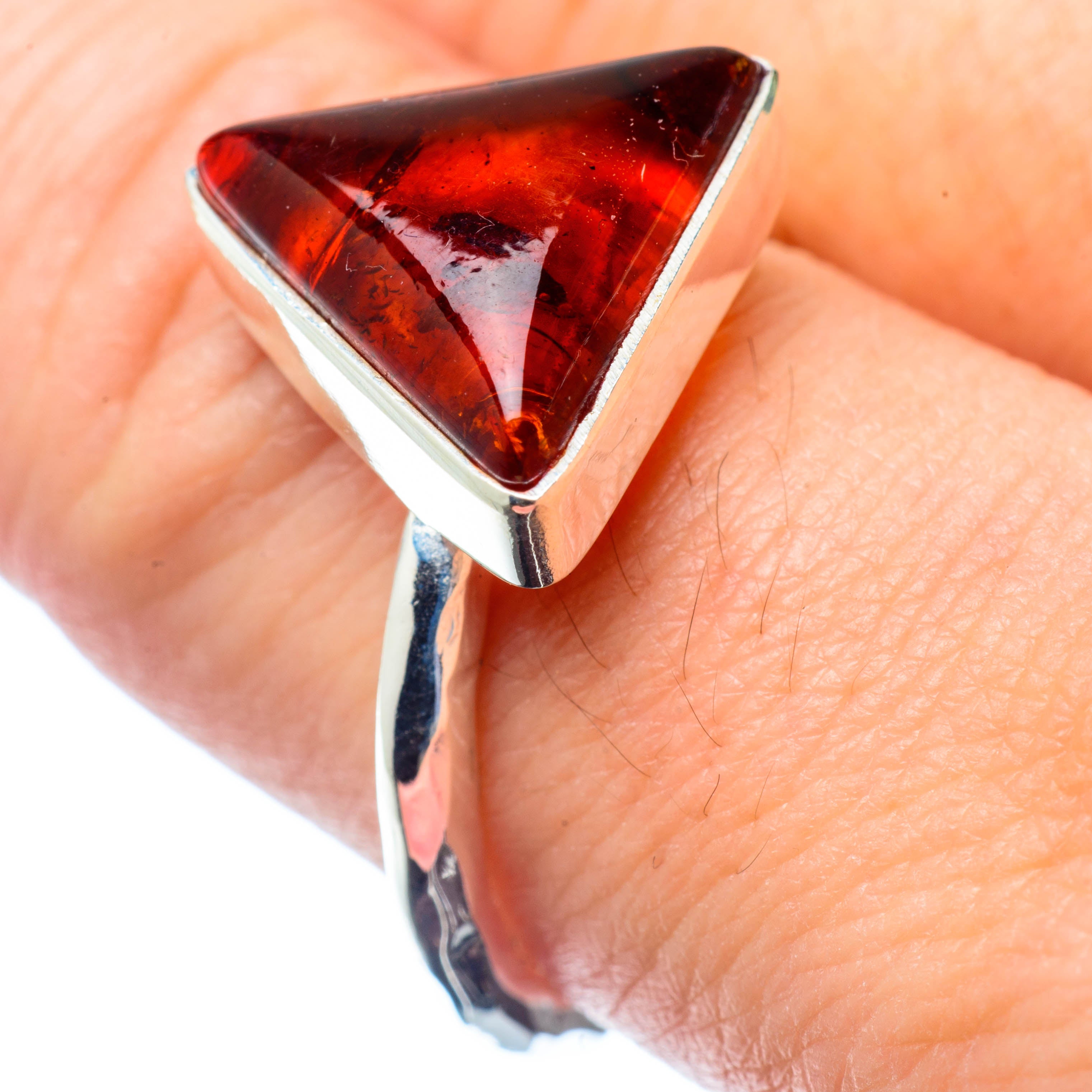Baltic Amber Rings handcrafted by Anasilvercos - RING26748