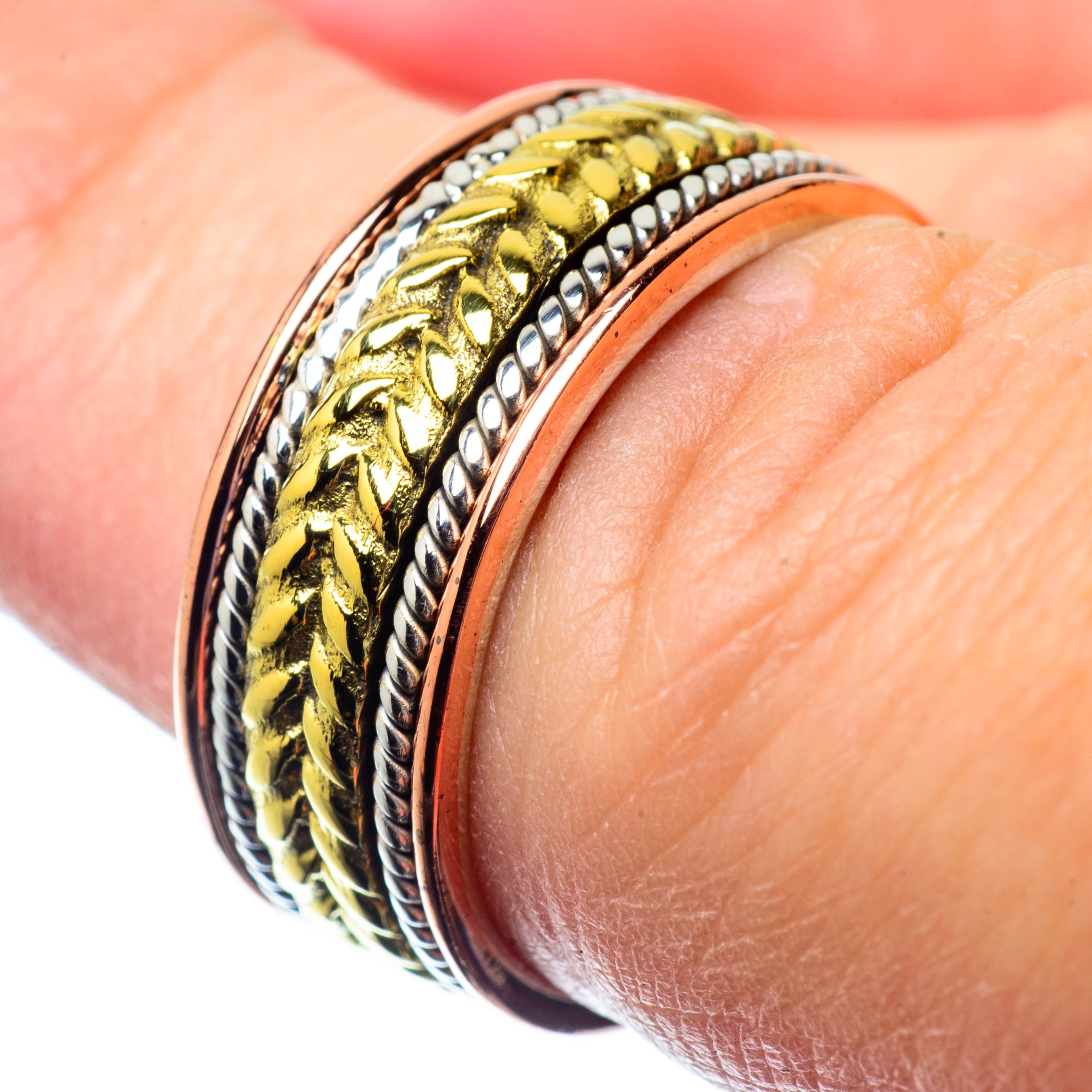 Meditation Spinner Rings handcrafted by Anasilvercos - RING26756