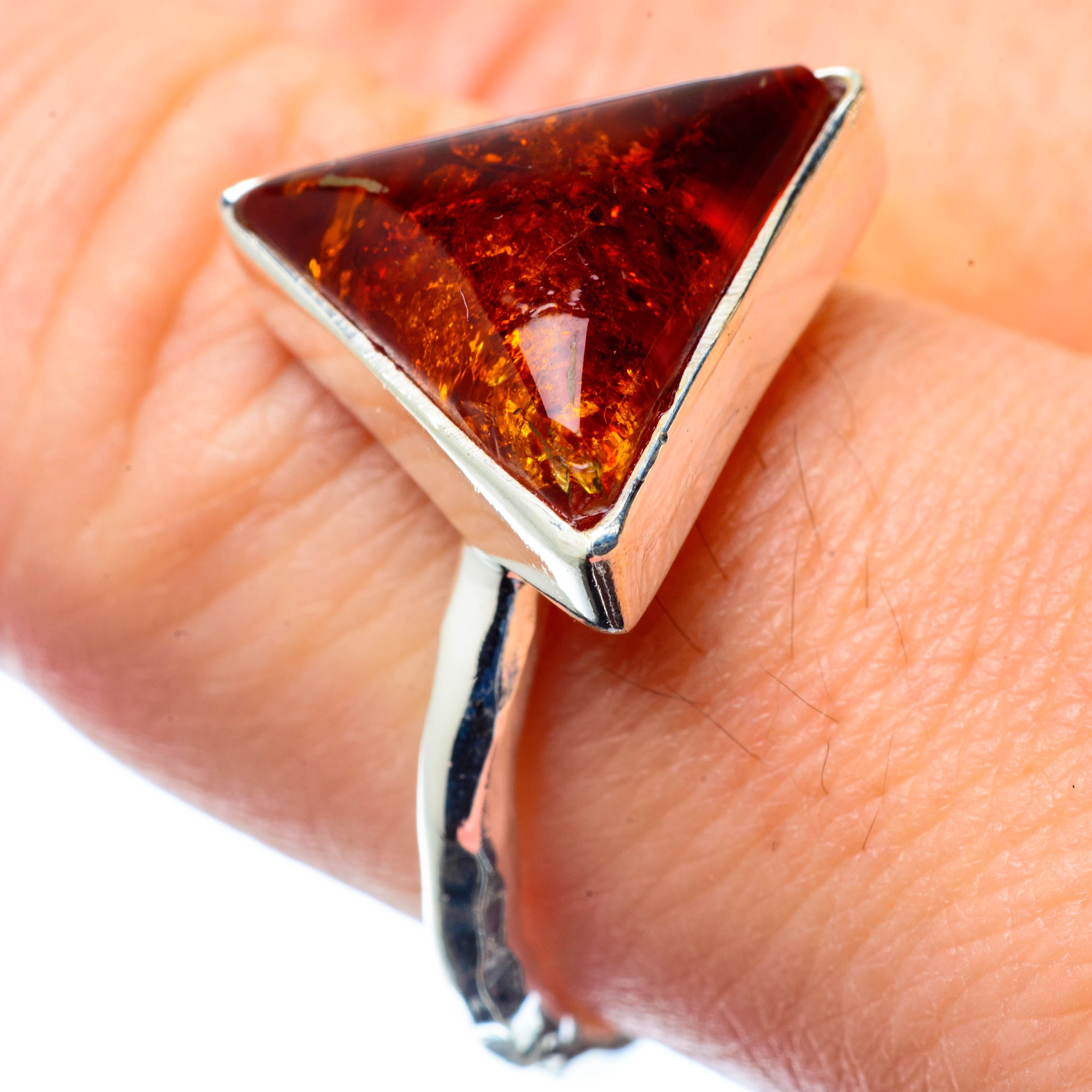 Baltic Amber Rings handcrafted by Anasilvercos - RING26846