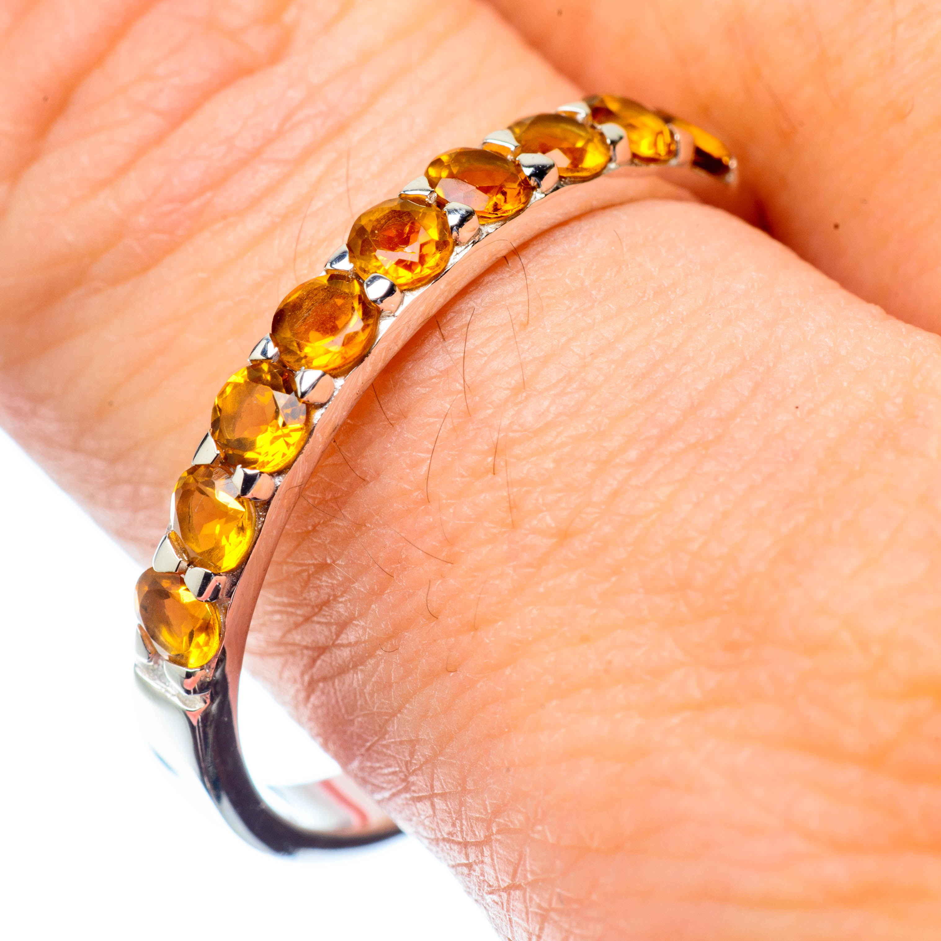 Citrine Rings handcrafted by Anasilvercos - RING26879