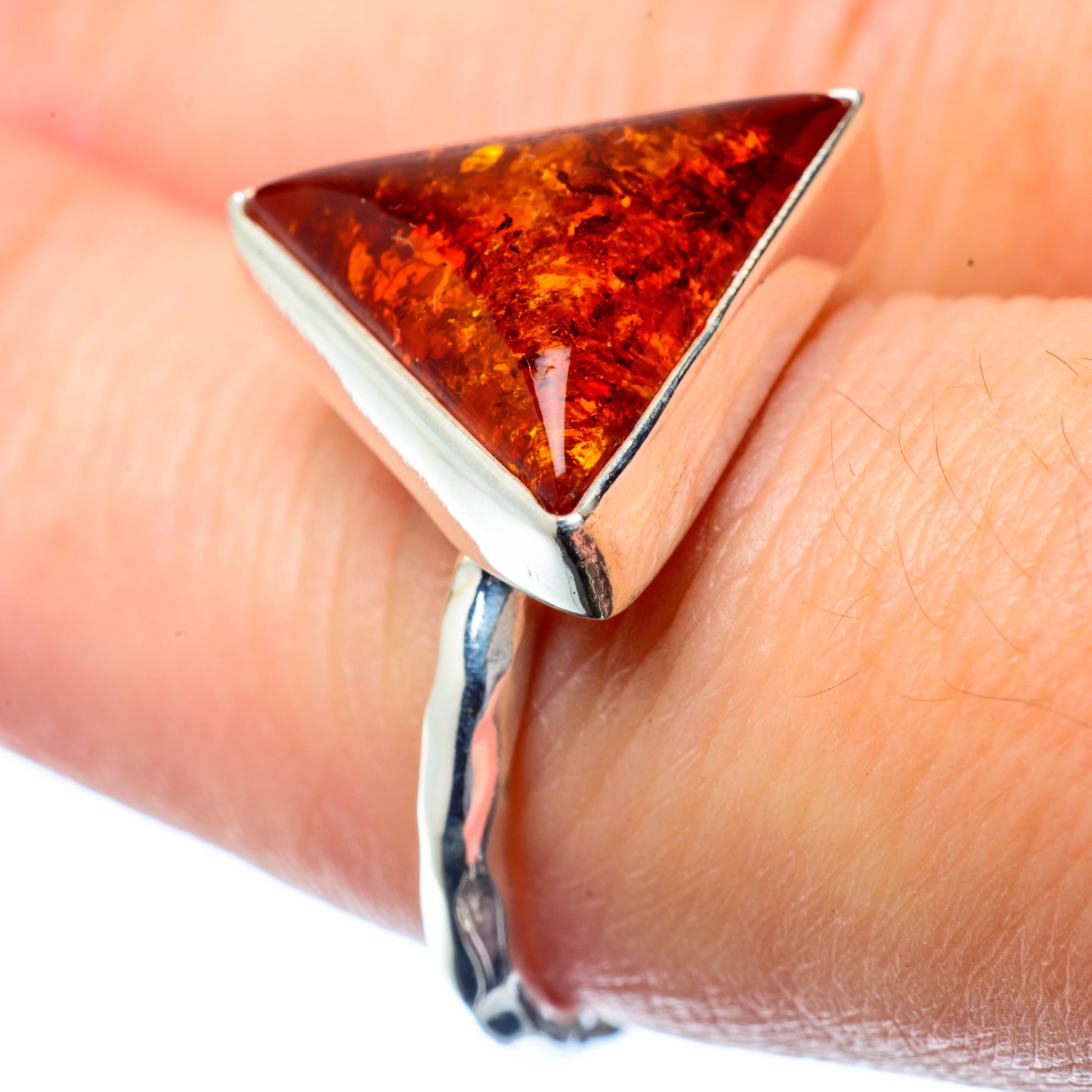 Baltic Amber Rings handcrafted by Anasilvercos - RING26961