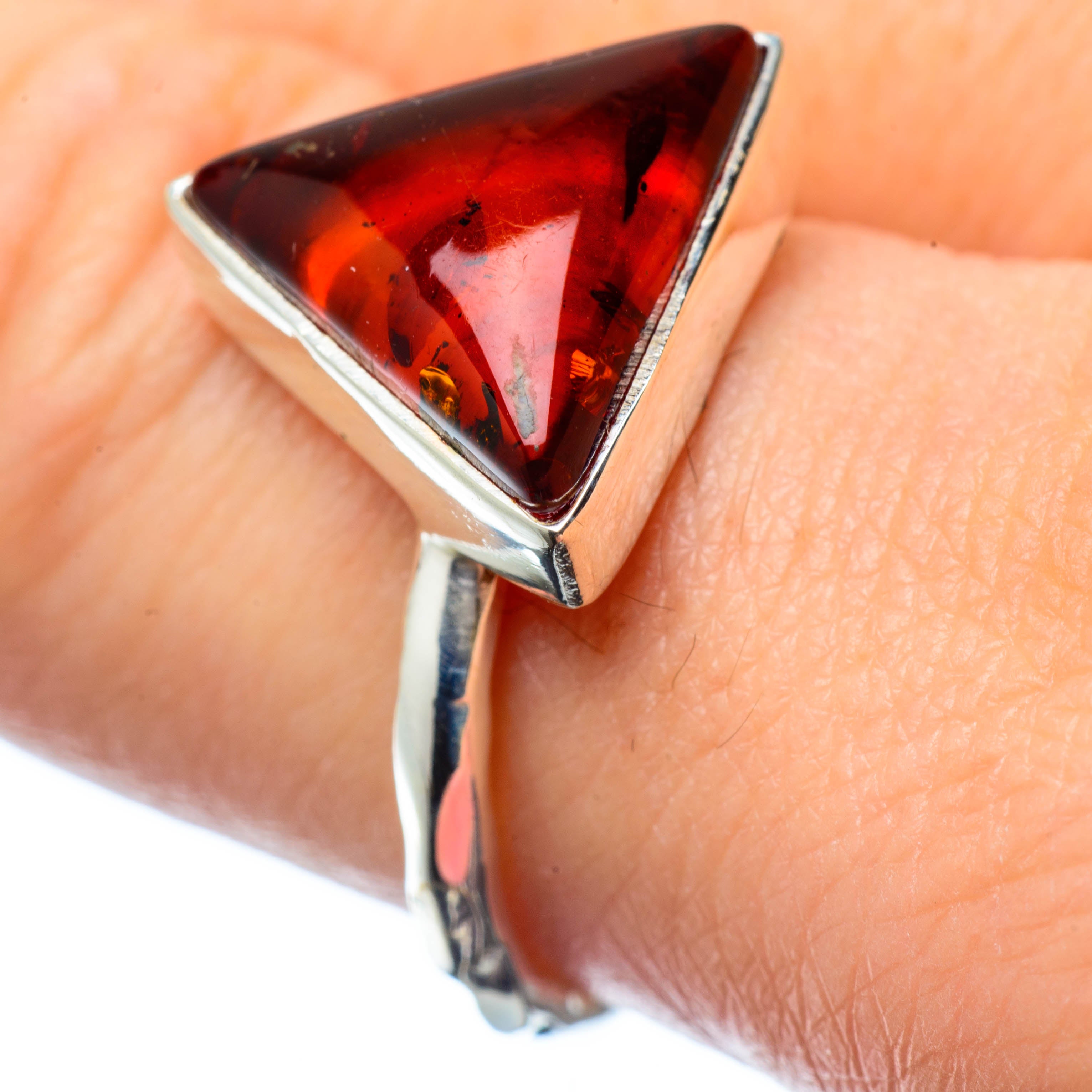 Baltic Amber Rings handcrafted by Anasilvercos - RING27516